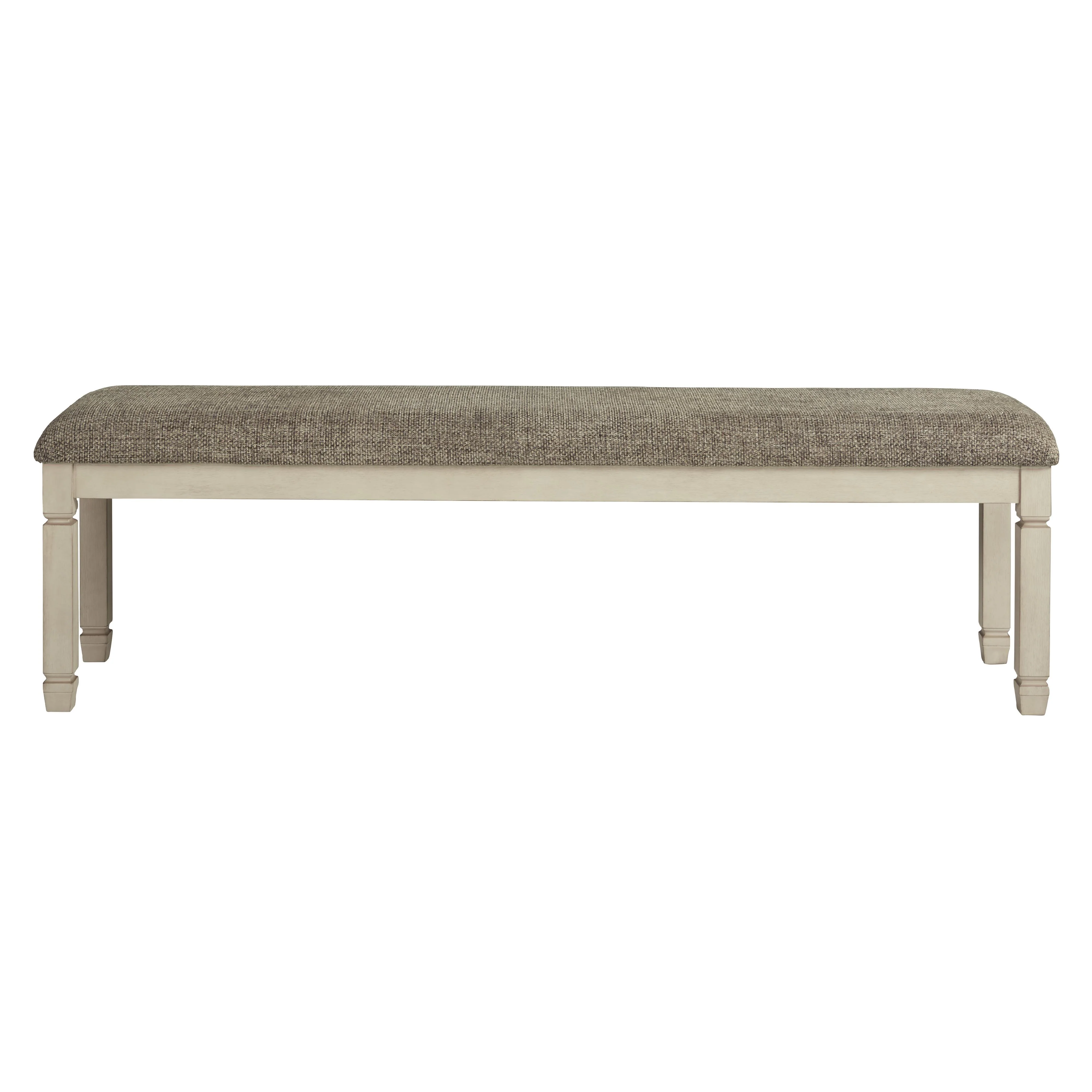 Signature Design by Ashley Bolanburg D647-08 Extra Large Upholstered Dining Room Bench - Image 2