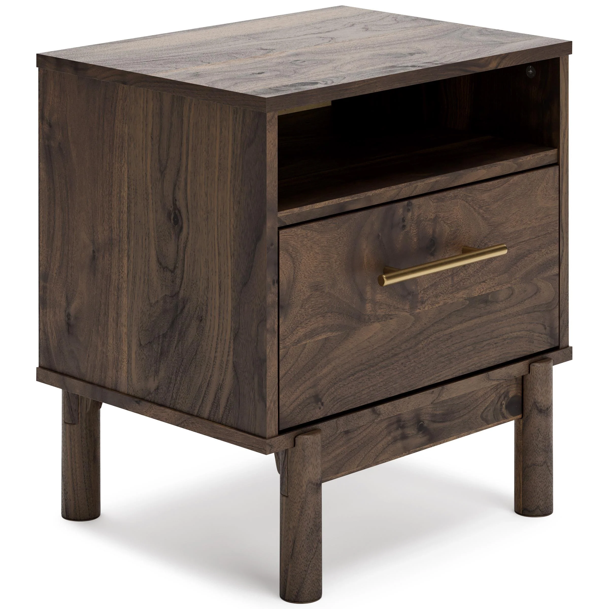Signature Design by Ashley Calverson EB3660-291 One Drawer Night Stand - Image 1