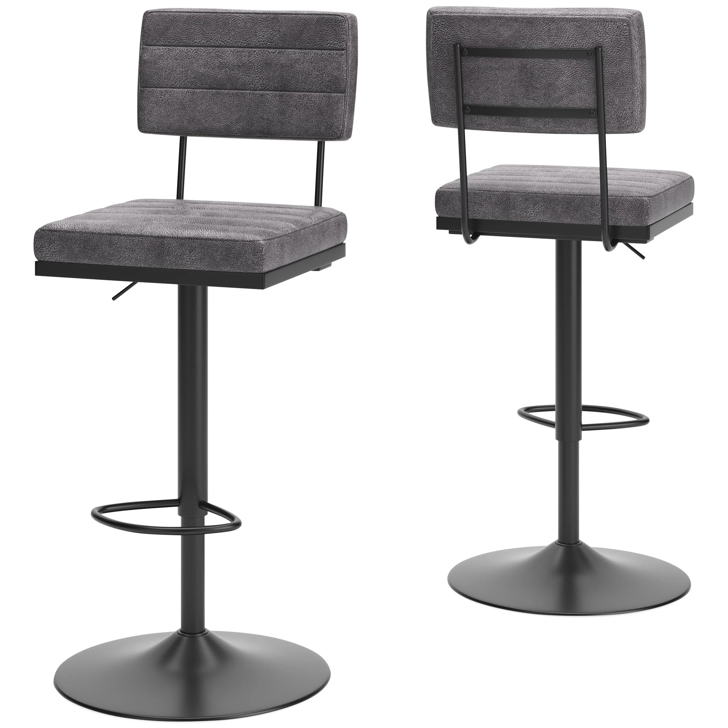 Signature Design by Ashley Strumford D119-630 Tall Swivel Barstool