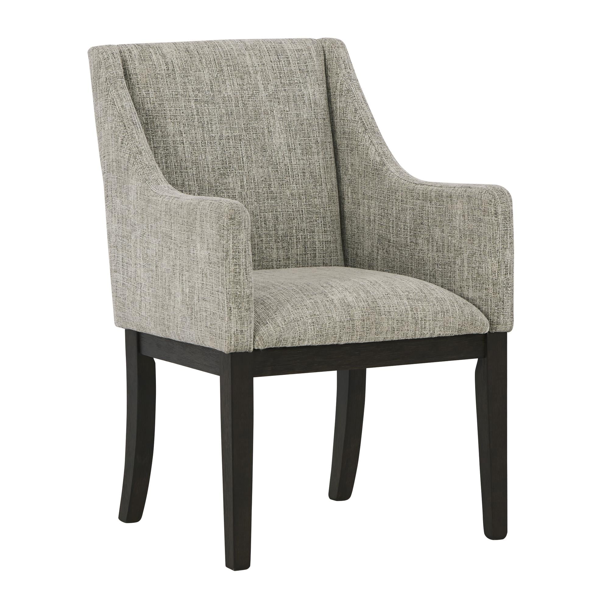 Signature Design by Ashley Burkhaus D984-01A Dining Upholstered Arm Chair - Image 1