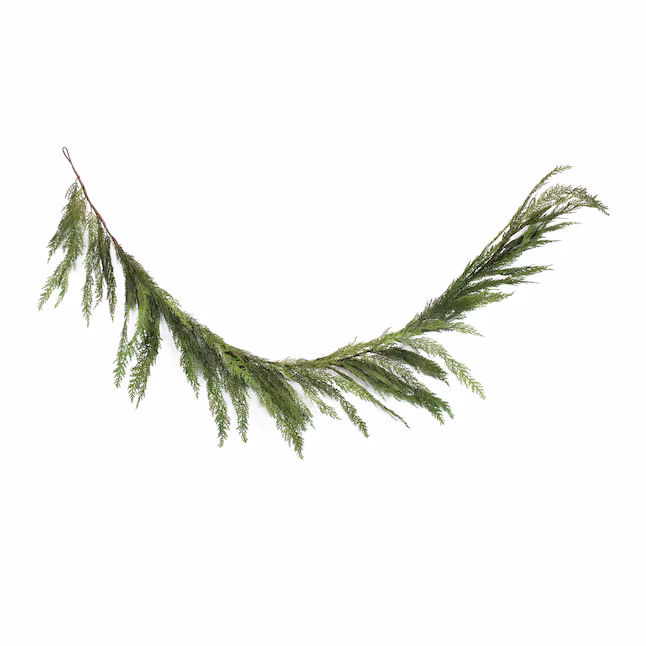 Wispy 6' Cedar Garland - Image 3