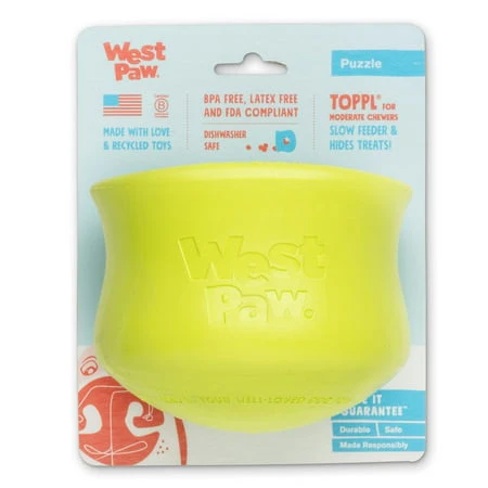 West Paw Toppl Puzzle for Dogs eXtra Large Green