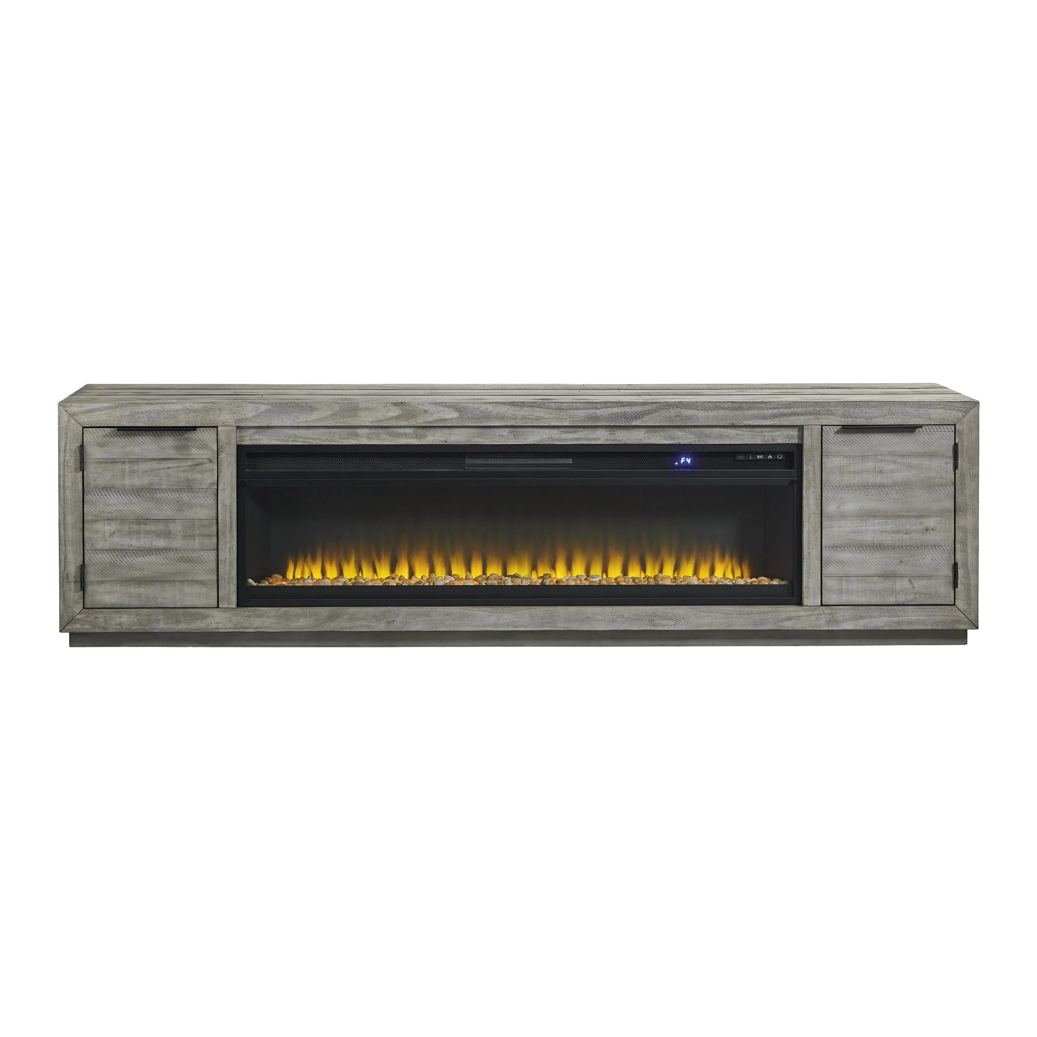 Signature Design by Ashley Naydell W996W1 92" TV Stand with Electric Fireplace - Image 3