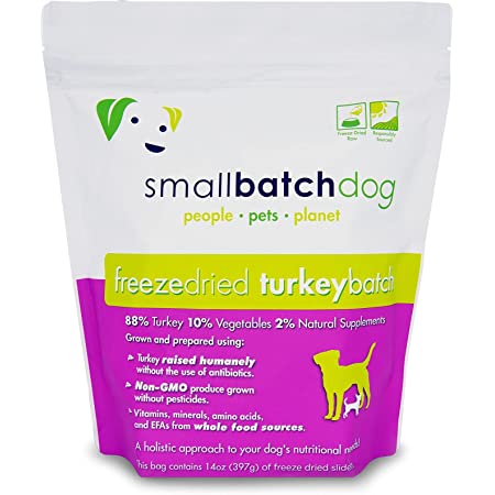 Small Batch Turkey Hearts Freeze Dried Dog Treats, 3.5oz - Image 1