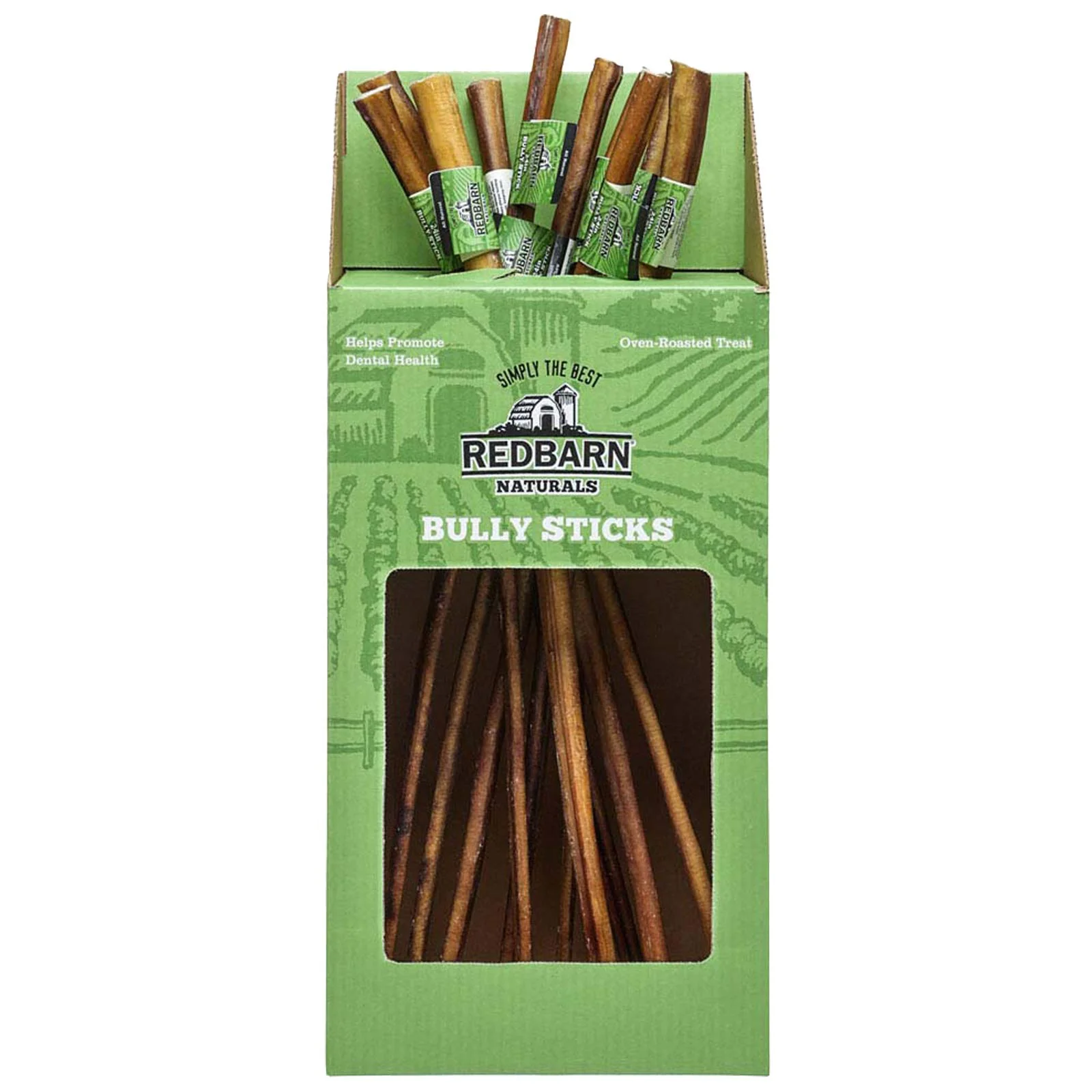 Redbarn 24in Bully Sticks for Dogs Beef Pizzle single - Image 1