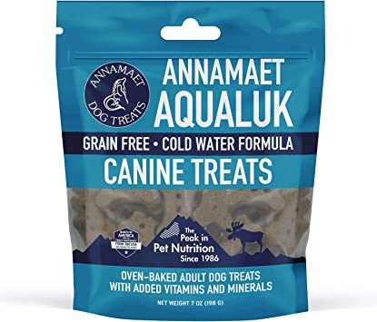 Annamaet Grain Free Aqualuk Cold Water Formula Dog Treats 7oz - Image 1