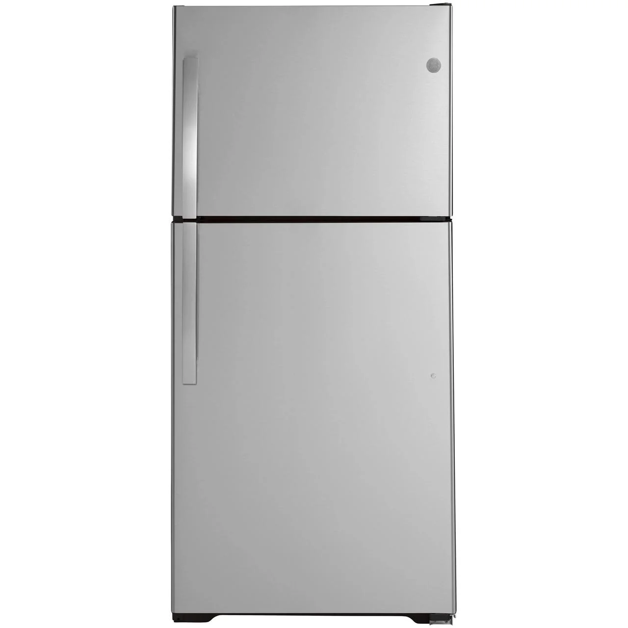 GE 33-inch, 21.9 cu.ft. Freestanding Top Freezer Refrigerator with Upfront Fresh Food Temperature Controls GTS22KYNRFS - Image 1