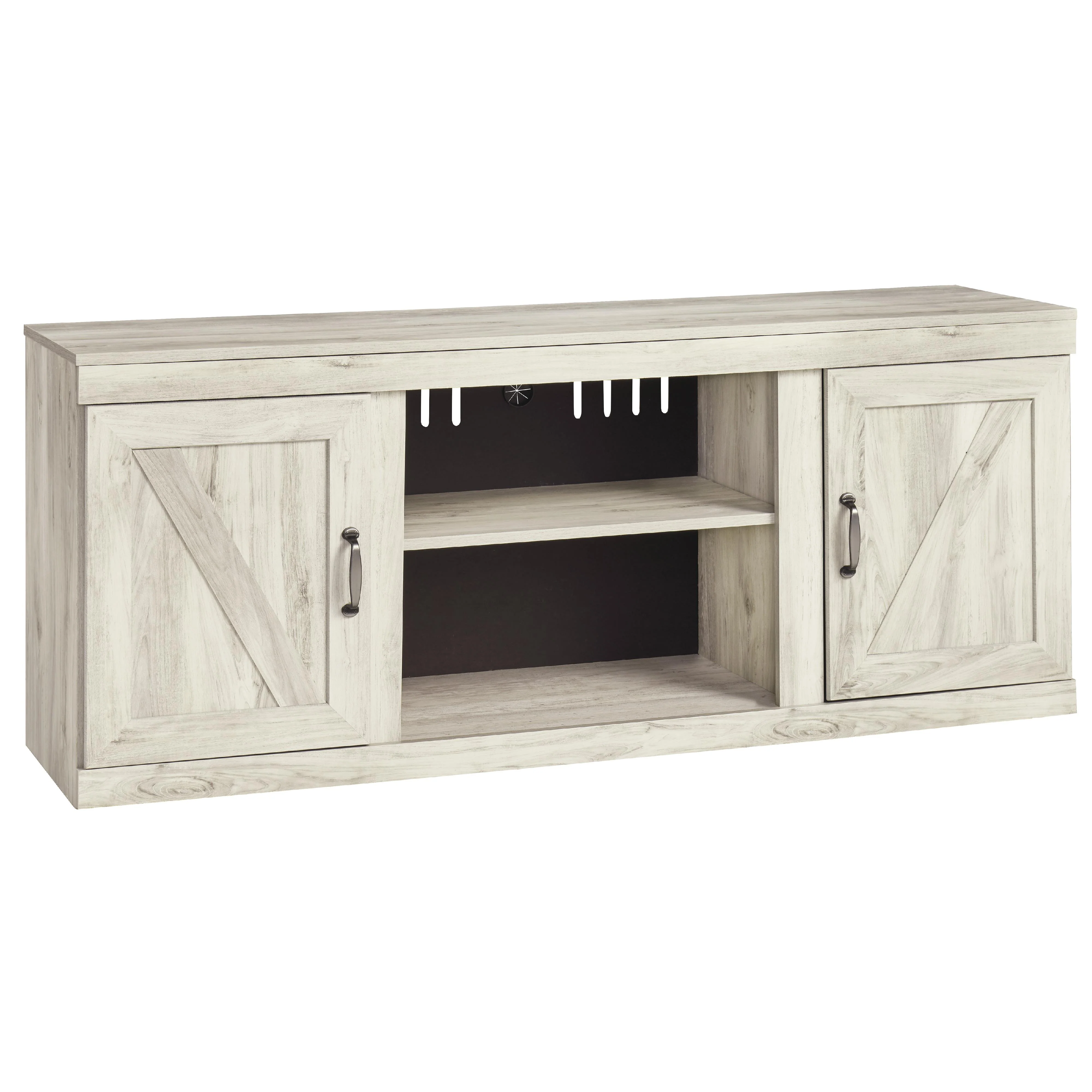 Signature Design by Ashley Bellaby EW0331-268 Large TV Stand with Fireplace Option - Image 1