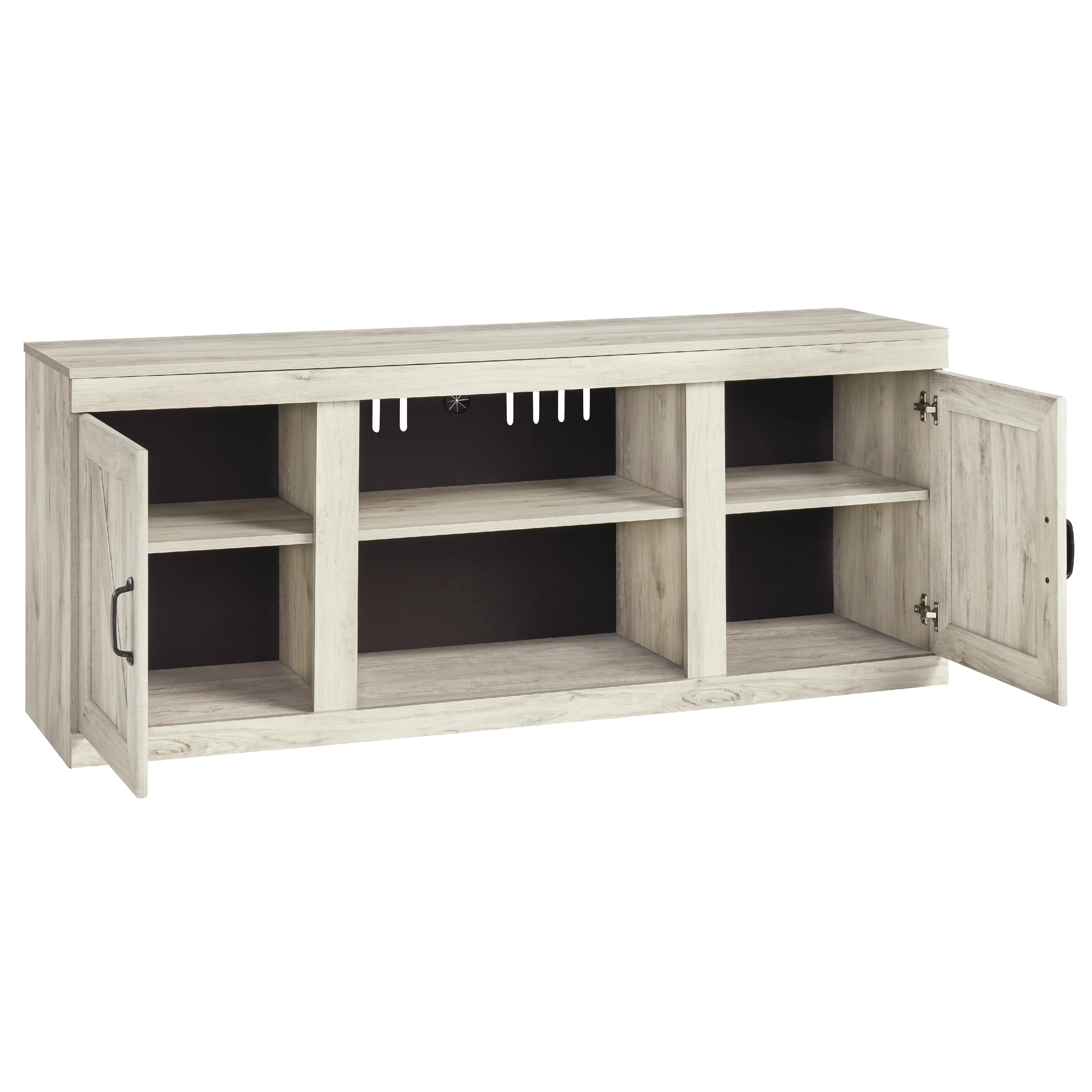 Signature Design by Ashley Bellaby EW0331-268 Large TV Stand with Fireplace Option - Image 2