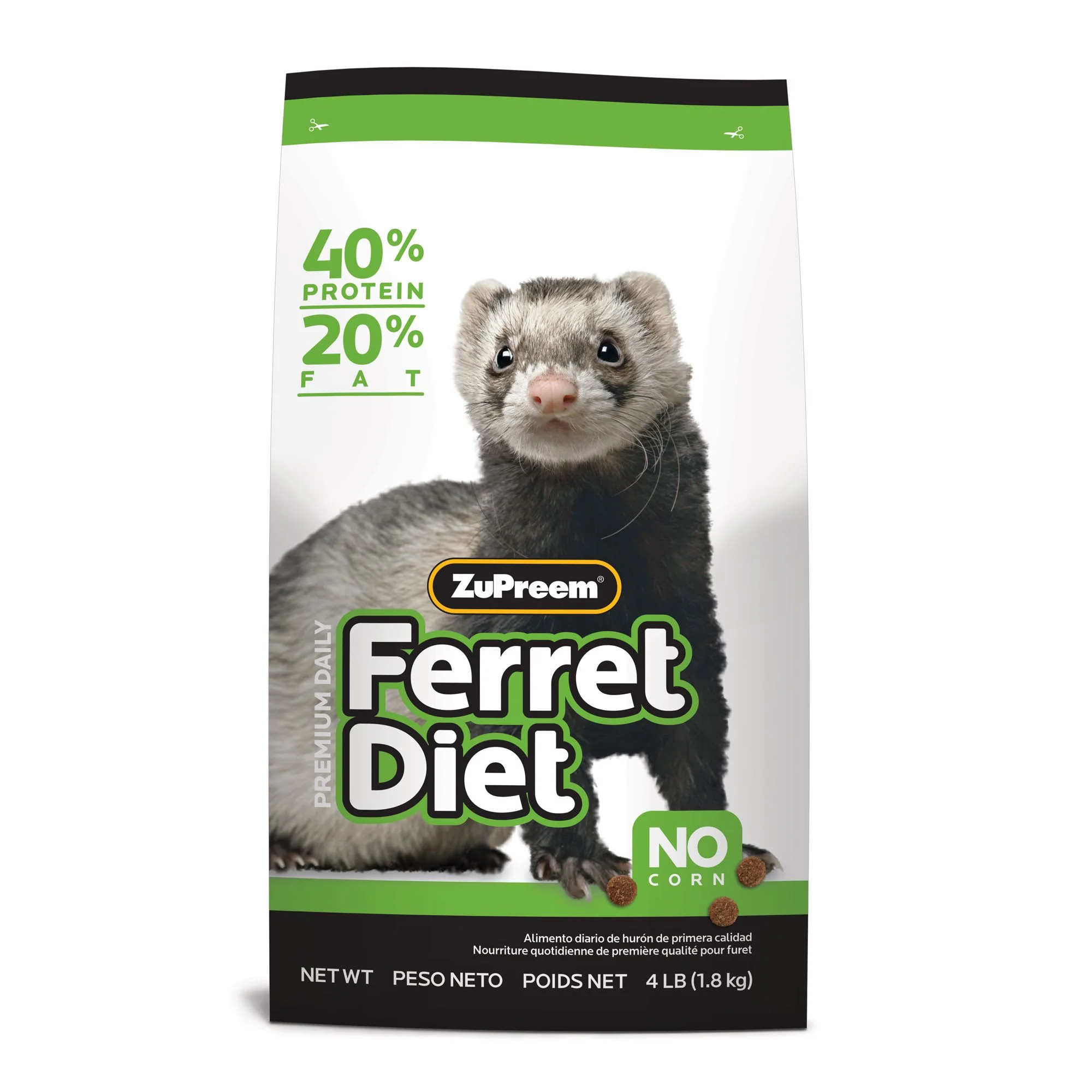 ZuPreem Premium Ferret Diet 4lb - Image 1