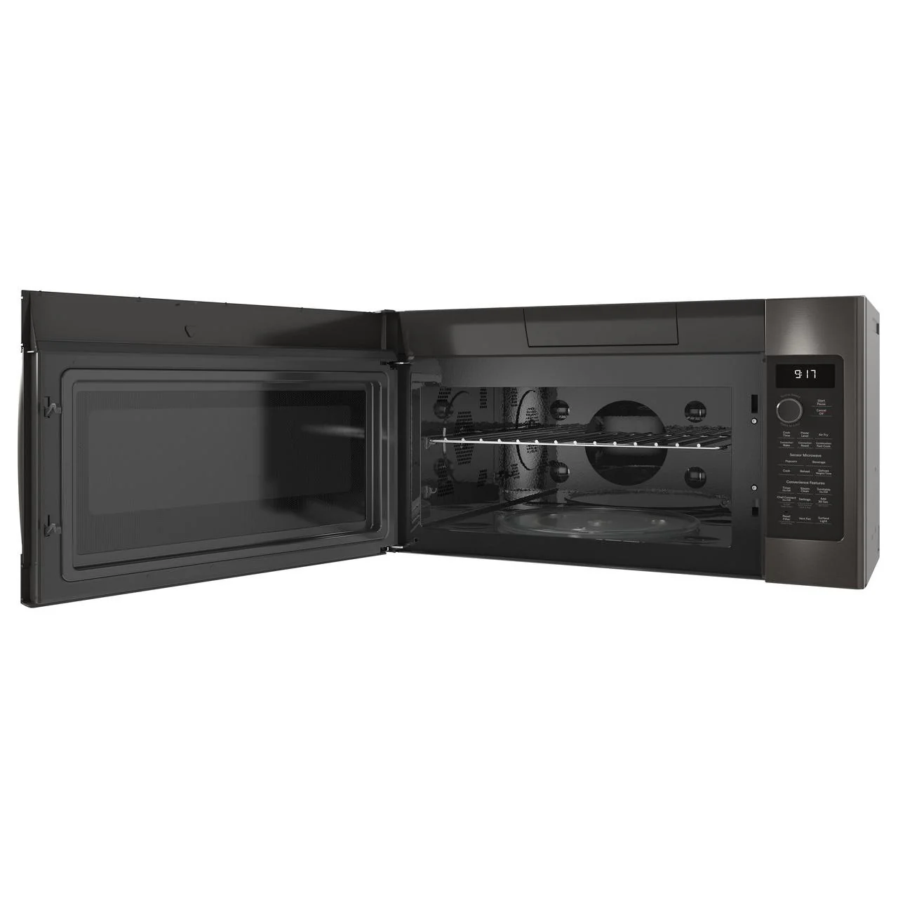 GE Profile 1.7 Cu. Ft. Convection Over-the-Range Microwave Oven PVM9179BRTS - Image 2
