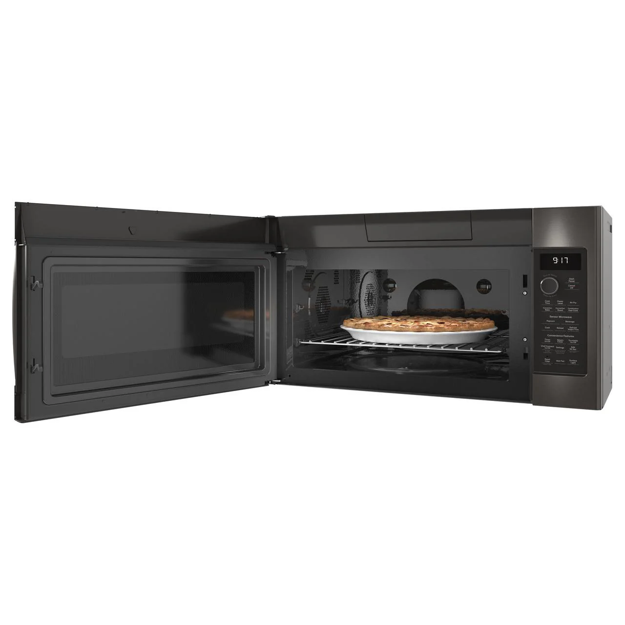 GE Profile 1.7 Cu. Ft. Convection Over-the-Range Microwave Oven PVM9179BRTS - Image 3