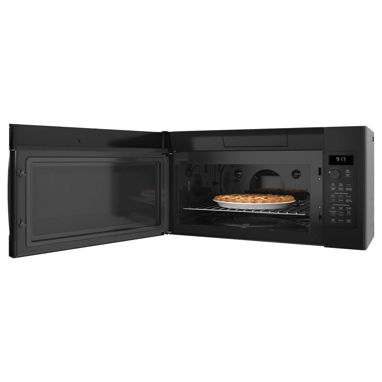 GE Profile 1.7 Cu. Ft. Convection Over-the-Range Microwave Oven PVM9179DRBB - Image 2
