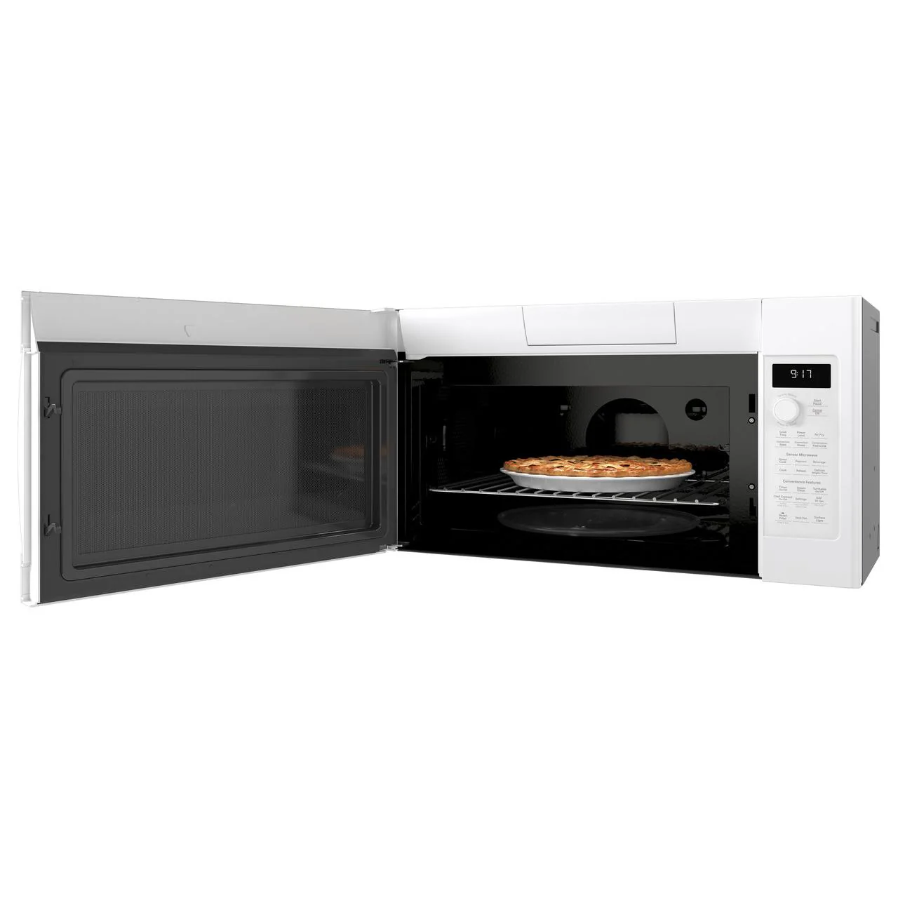 GE Profile 1.7 Cu. Ft. Convection Over-the-Range Microwave Oven PVM9179DRWW - Image 2