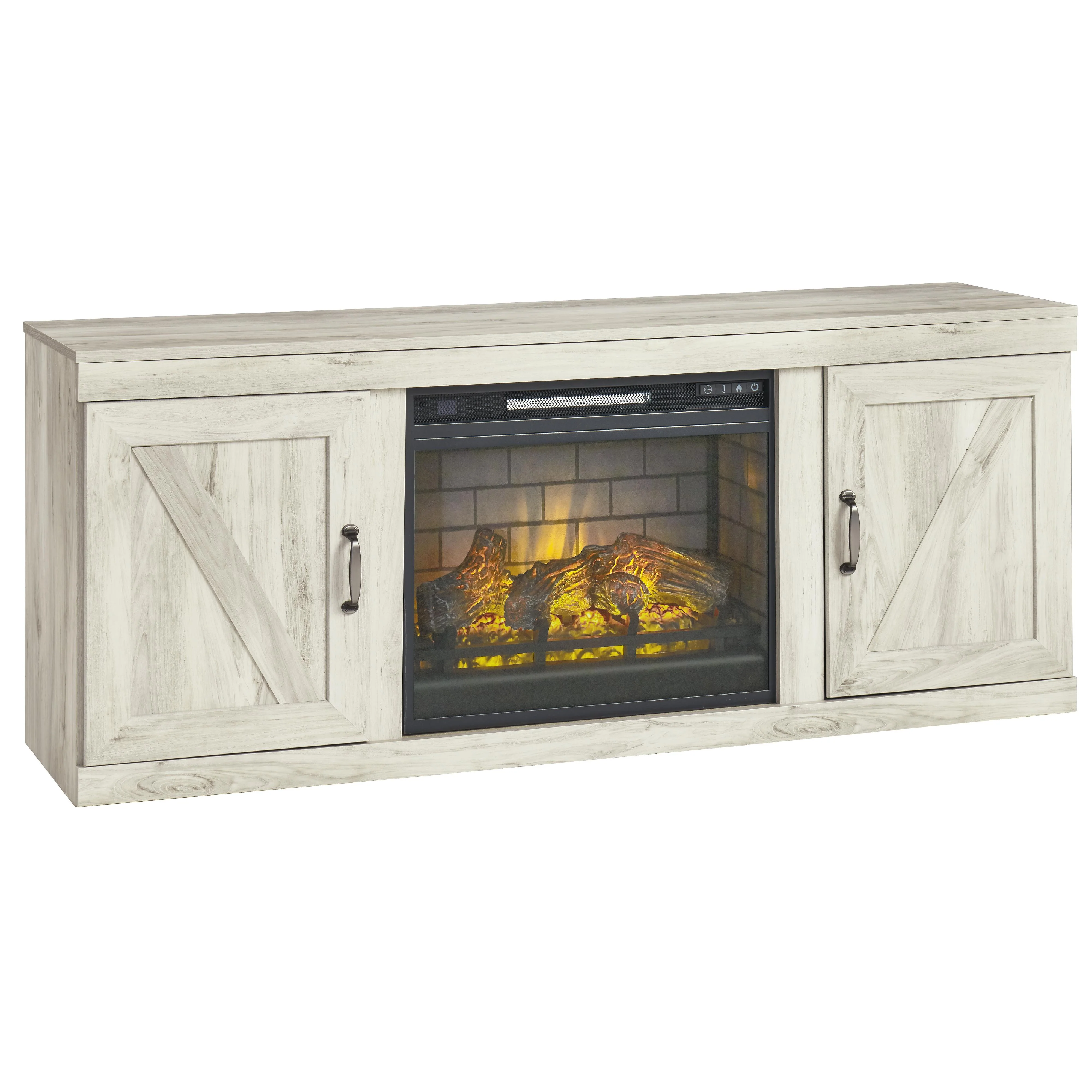 Signature Design by Ashley Bellaby EW0331W7 TV Stand with Electric Fireplace - Image 1