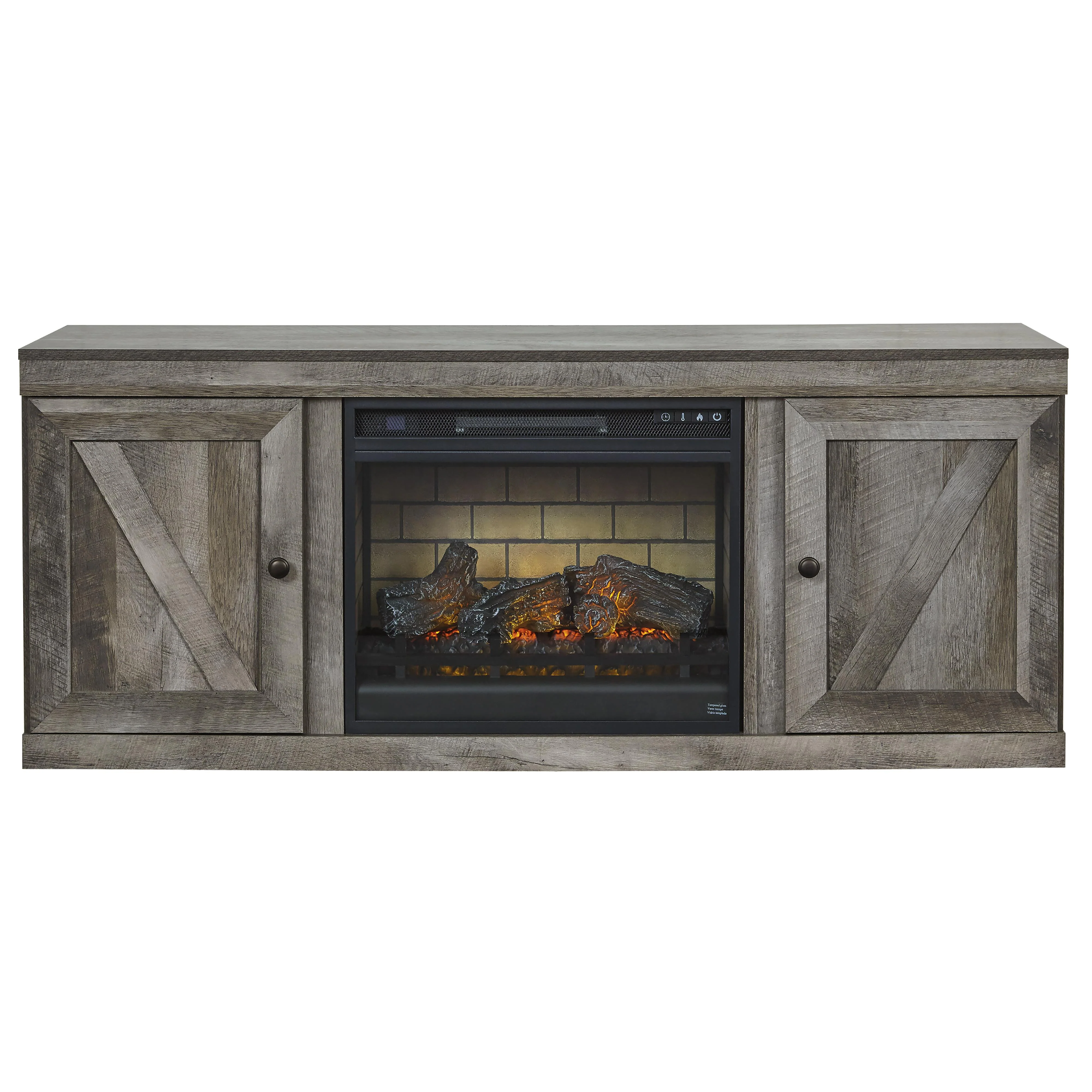 Signature Design by Ashley Wynnlow EW0440W7 TV Stand with Electric Fireplace - Image 2