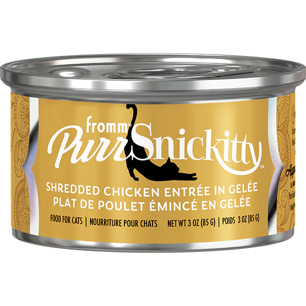 Fromm Cat PurrSnickitty Shredded Chicken in Gelee 3oz - Image 1