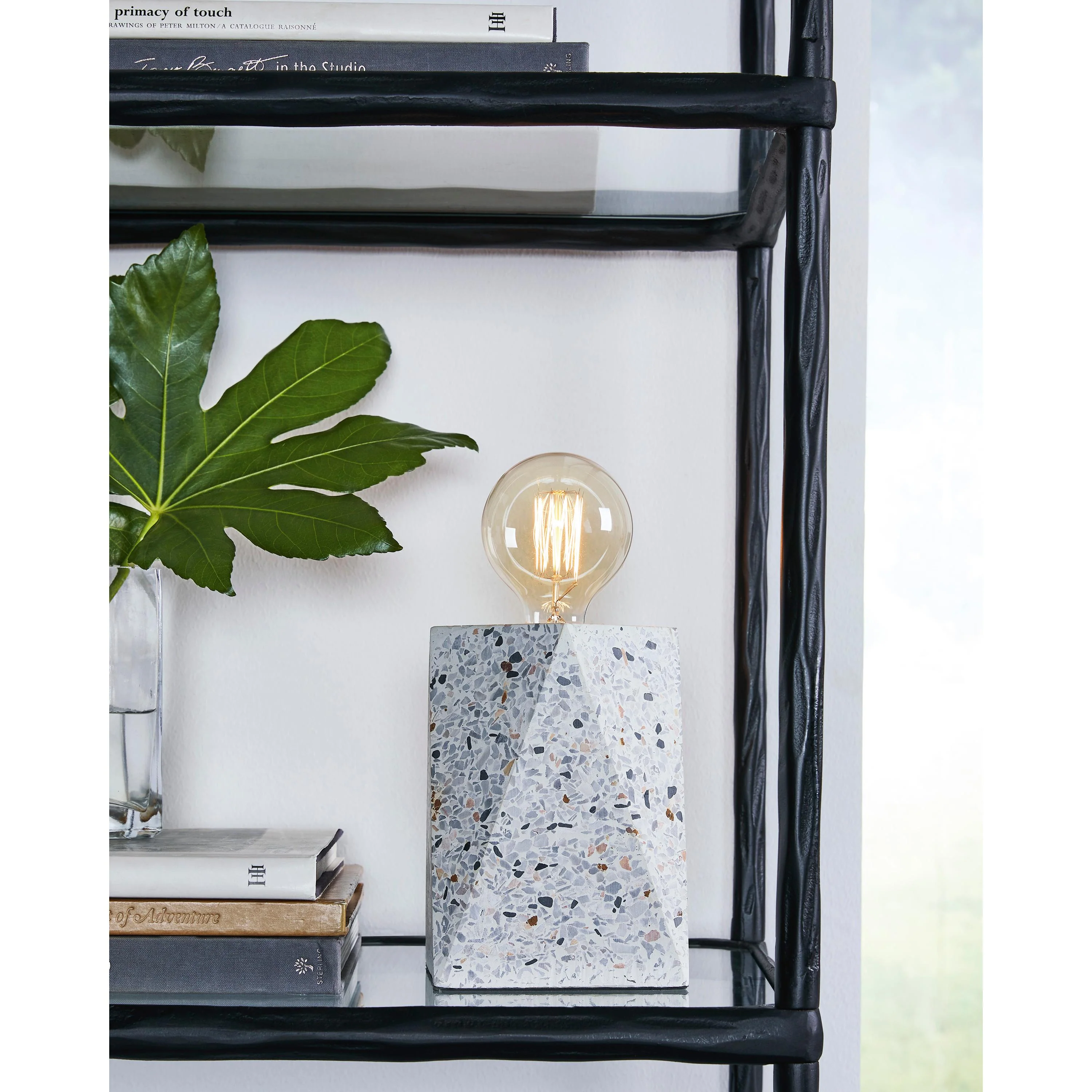 Signature Design by Ashley Maywick L235673 Concrete Table Lamp - Image 2