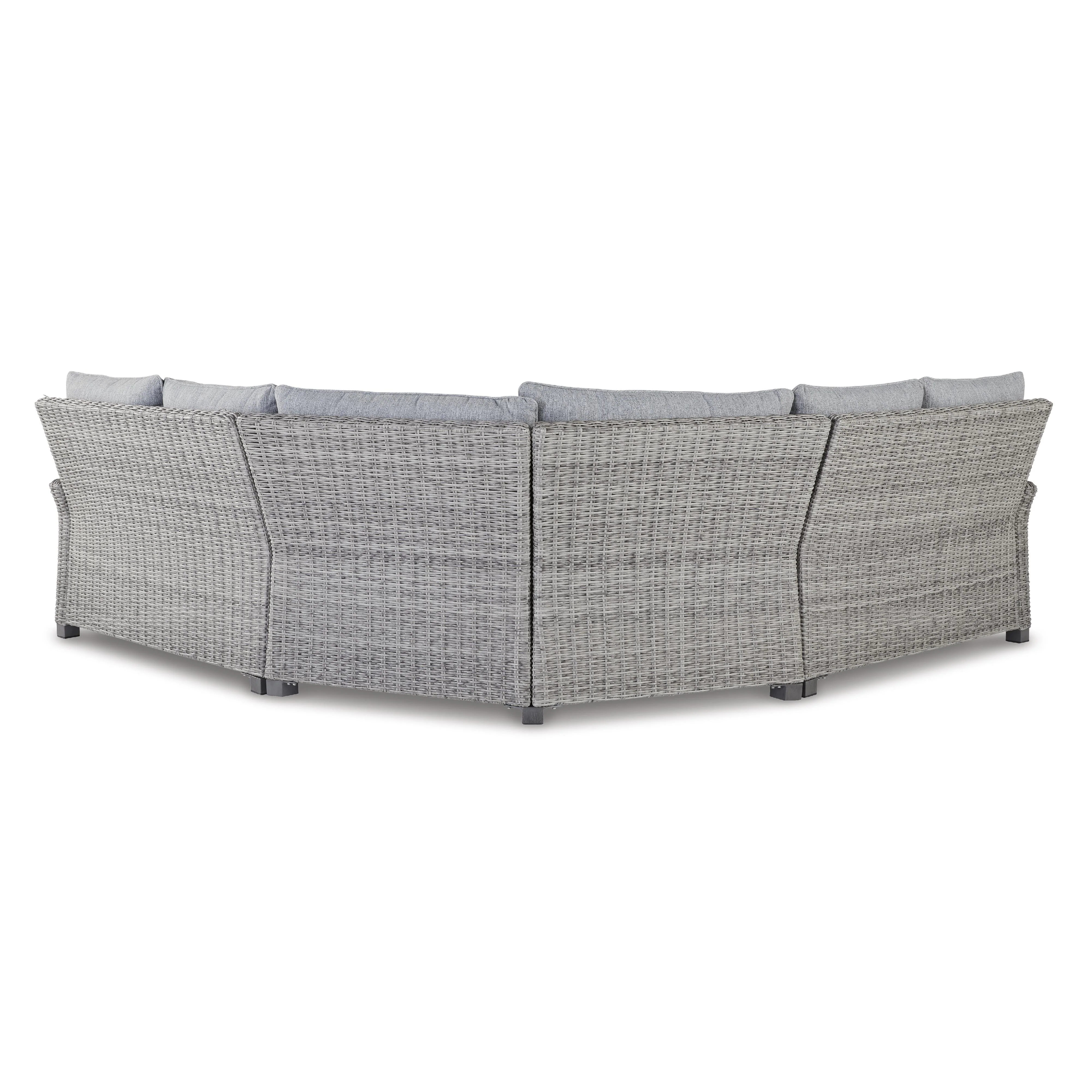 Signature Design by Ashley Naples Beach P439P1 3 pc Outdoor Sectional - Image 2