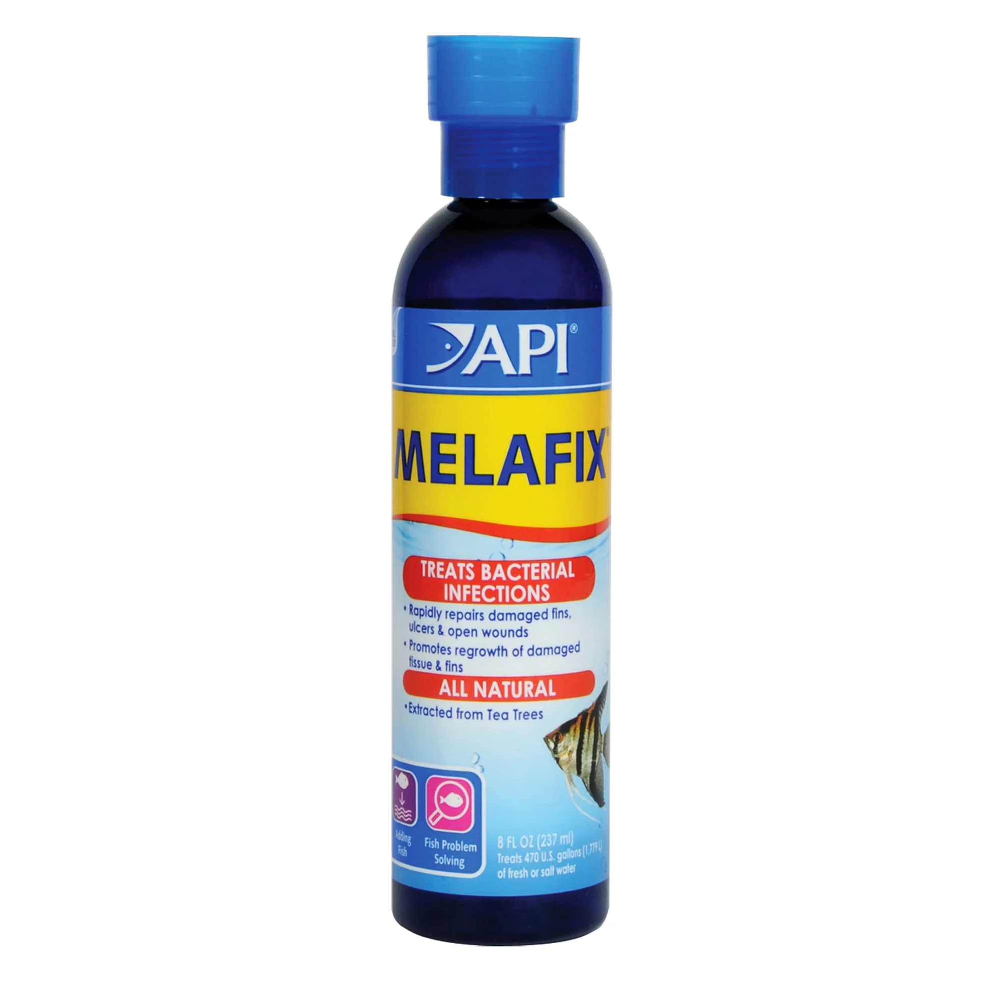 Melafix  Freshwater Fish Bacterial Infection Remedy  8 oz - Image 1