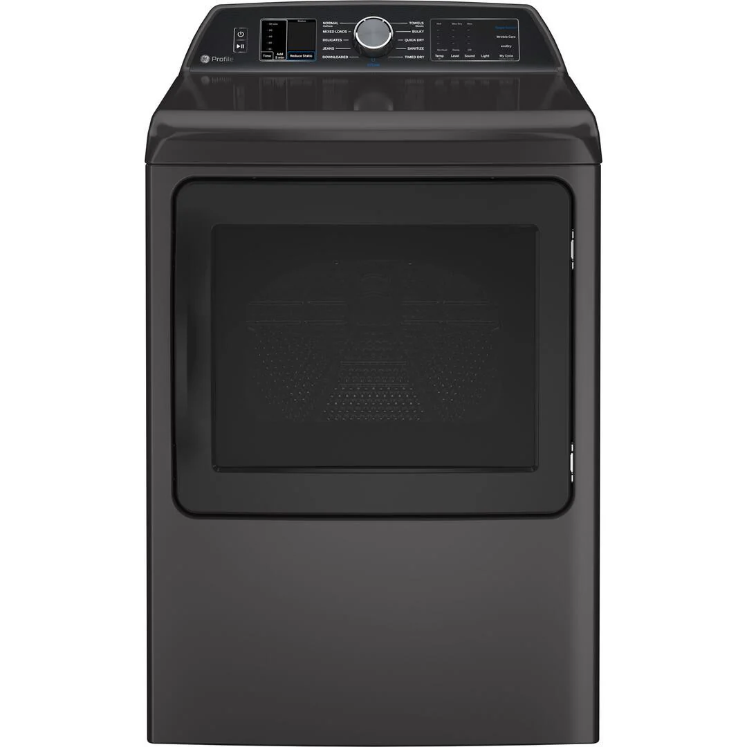 GE Profile 7.4 cu. ft. Electric Dryer with Sanitize Cycle PTD70EBPTDG