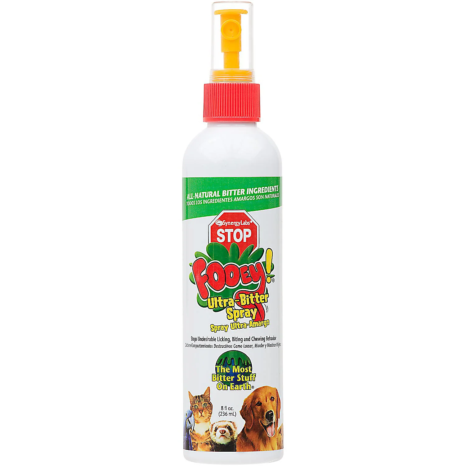 Synergy Labs Fooey Bitter Training Aid Spray for Pets  8oz - Image 1