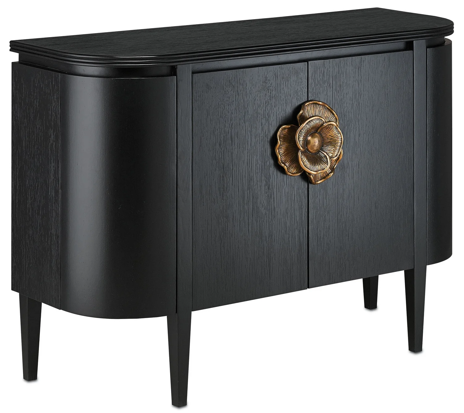 Flora Black Cabinet