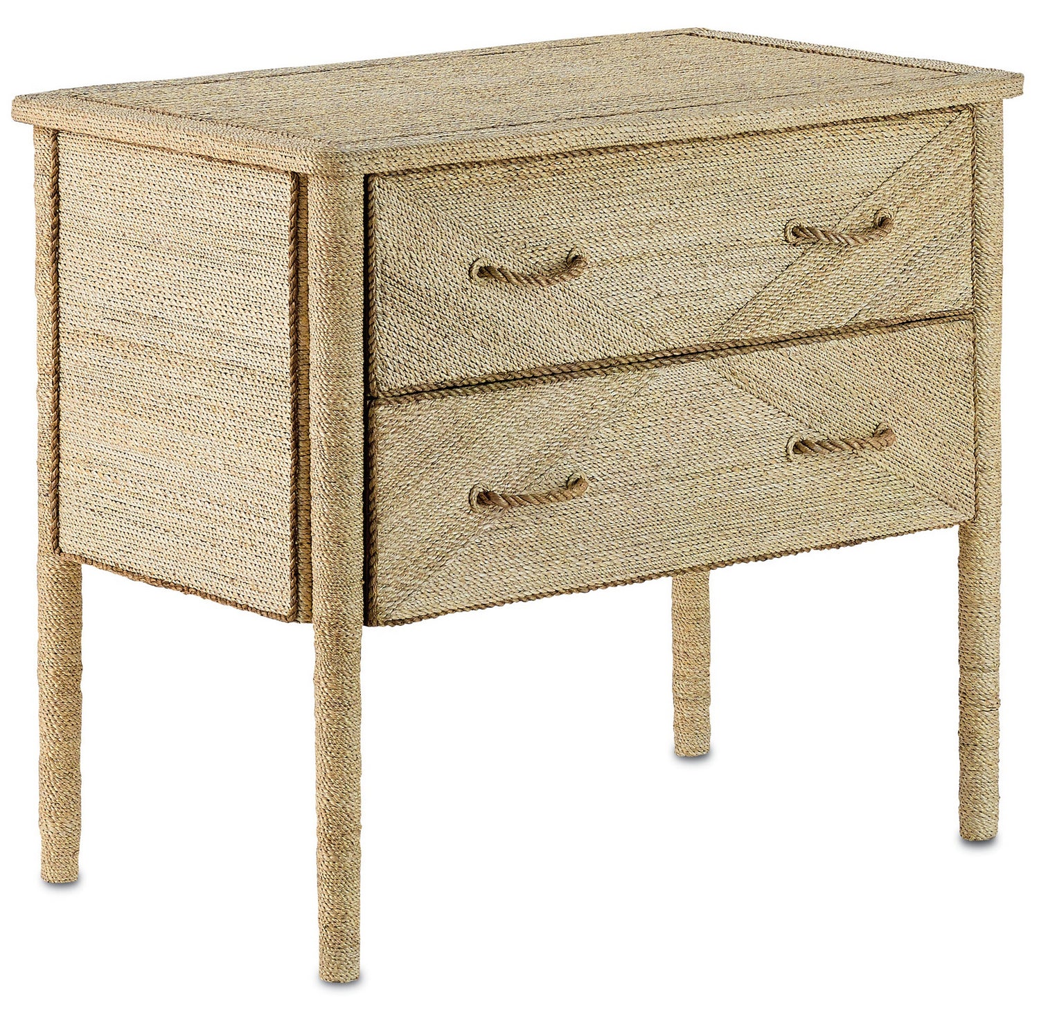 Elodie Rope Two-Drawer Chest