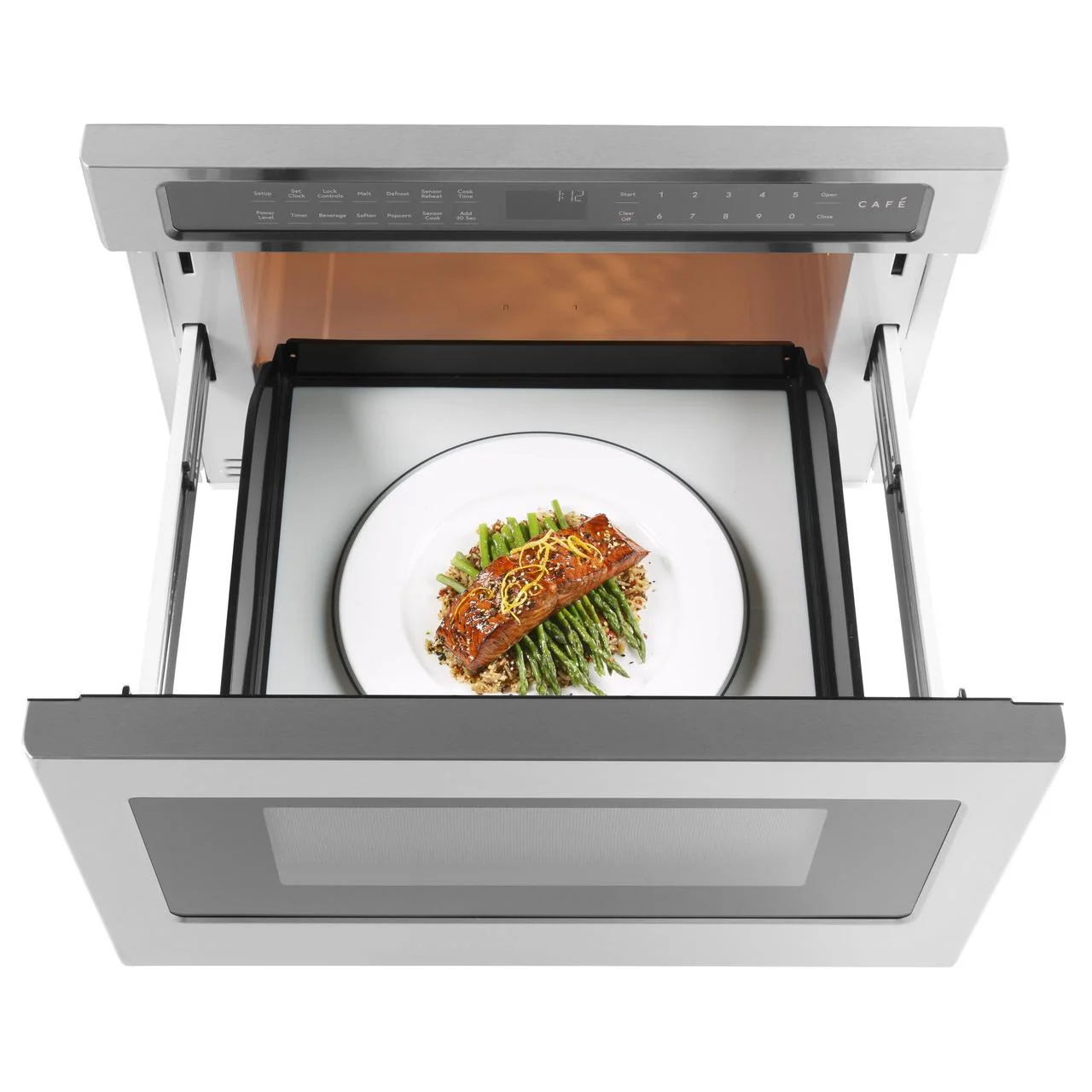 Café 24-inch, 1.2 cu.ft. Built-In Microwave Drawer Oven CWL112P2RS1 - Image 3