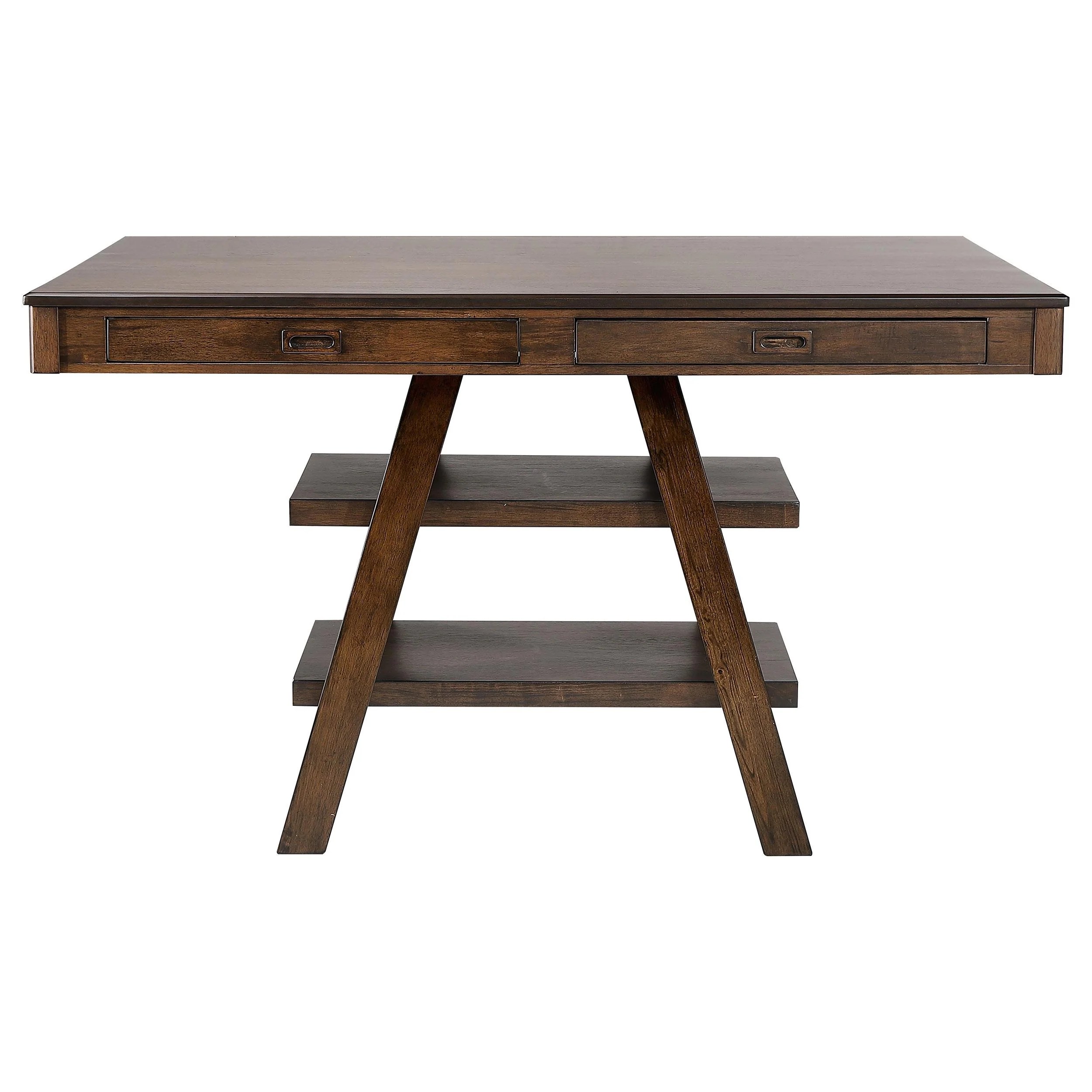 Coaster Furniture Dewey 115208 Rectangular 60-inch Counter Height Dining Table - Walnut - Image 2