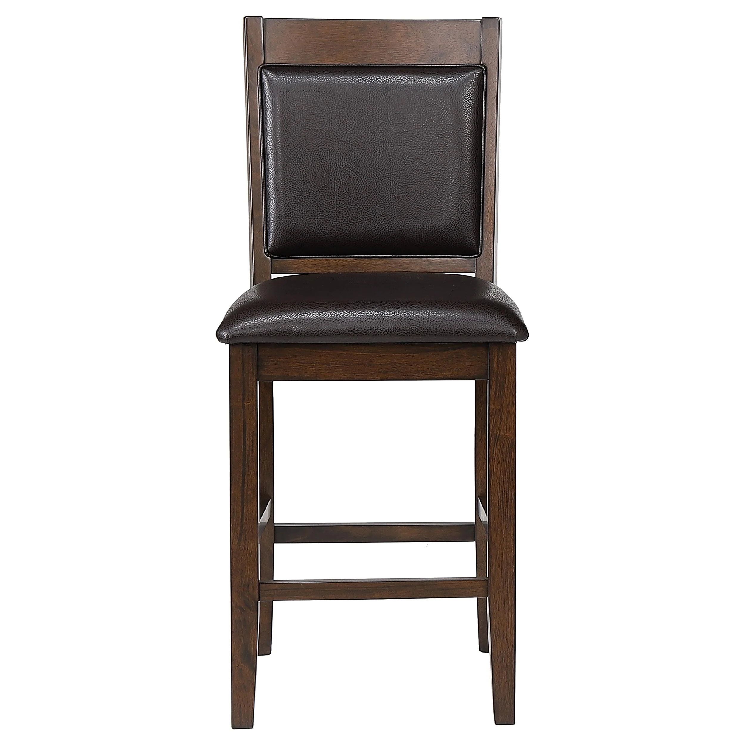 Coaster Furniture Dewey 115209 Upholstered Counter Chair - Walnut - Image 2