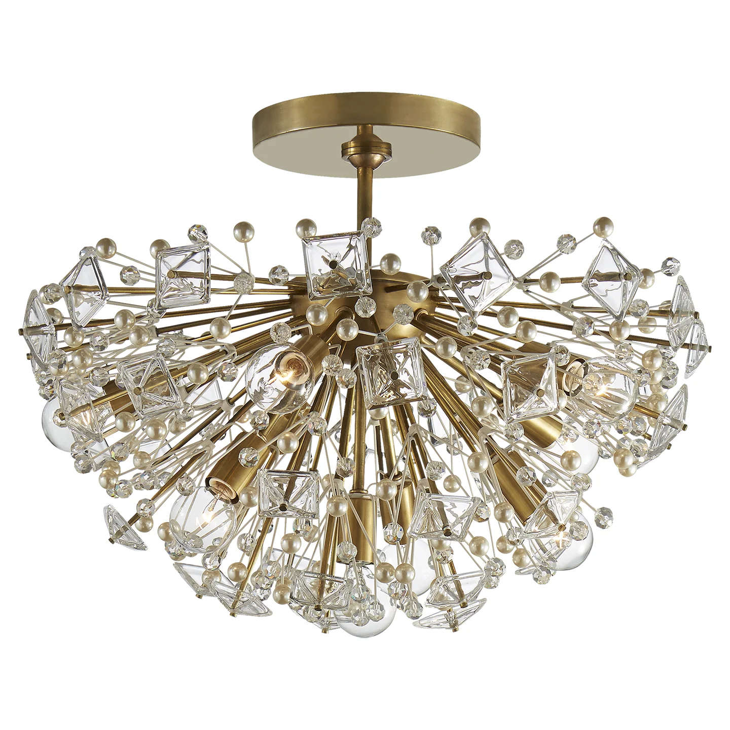 Dickinson Nine Light Semi Flush Mount - Image 2