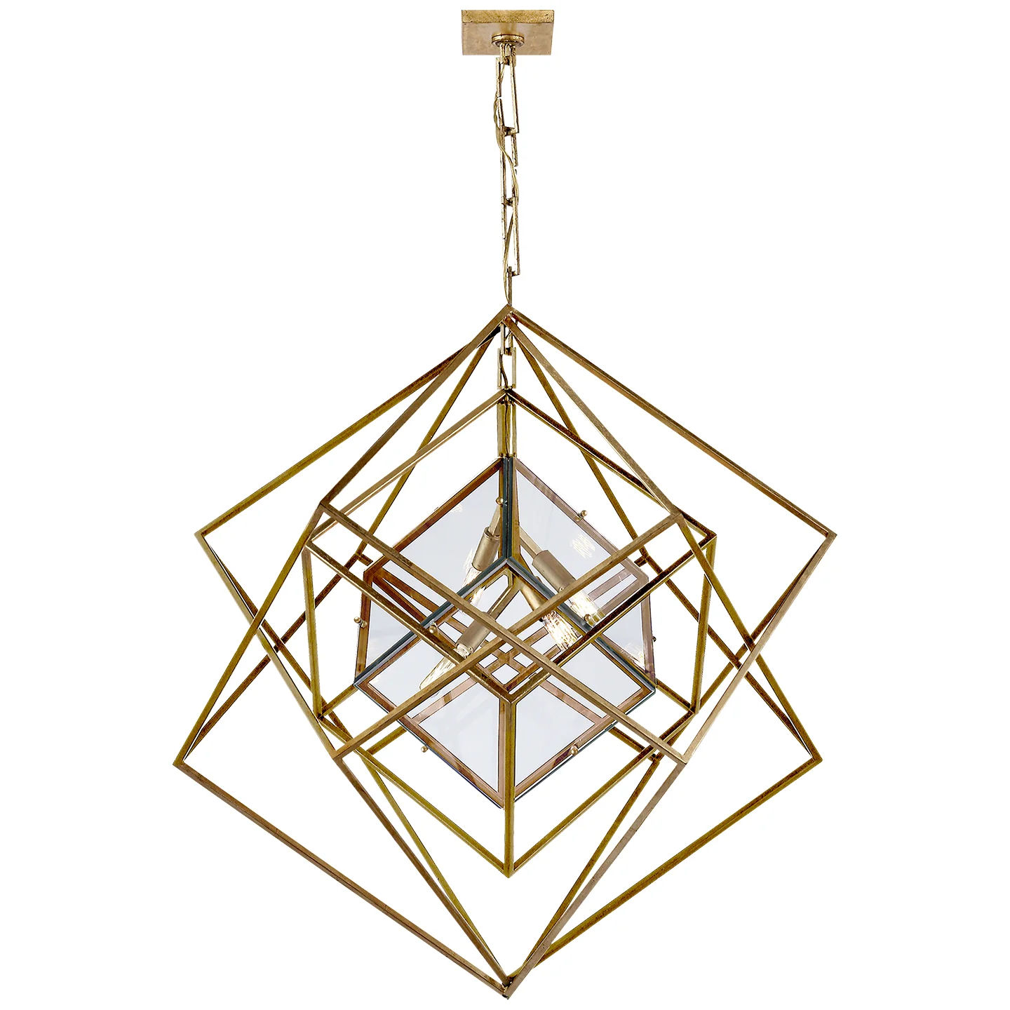 Cubist Four Light Chandelier - Image 3