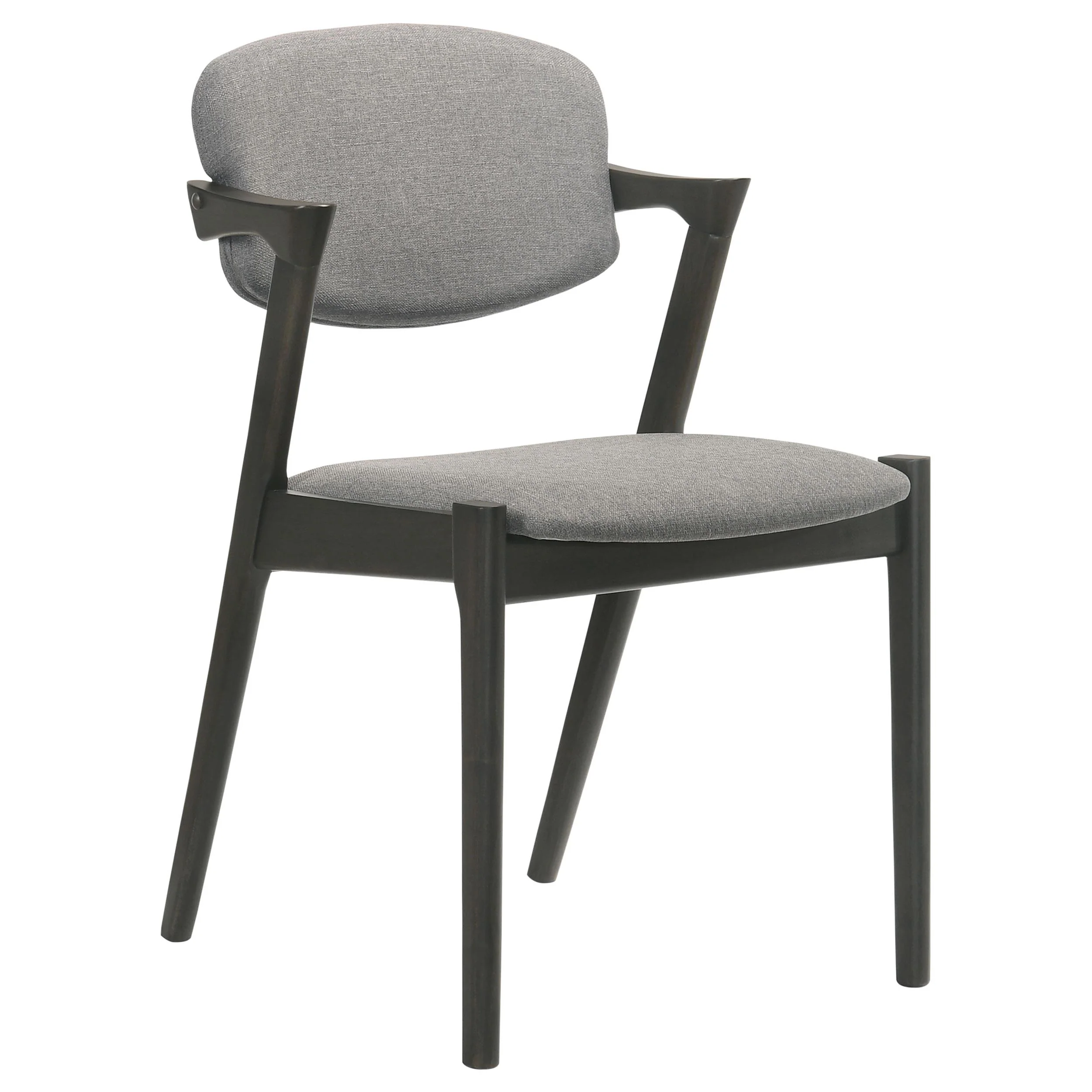 Coaster Furniture Stevie 115112 Padded Wood Dining Arm Chair – Black