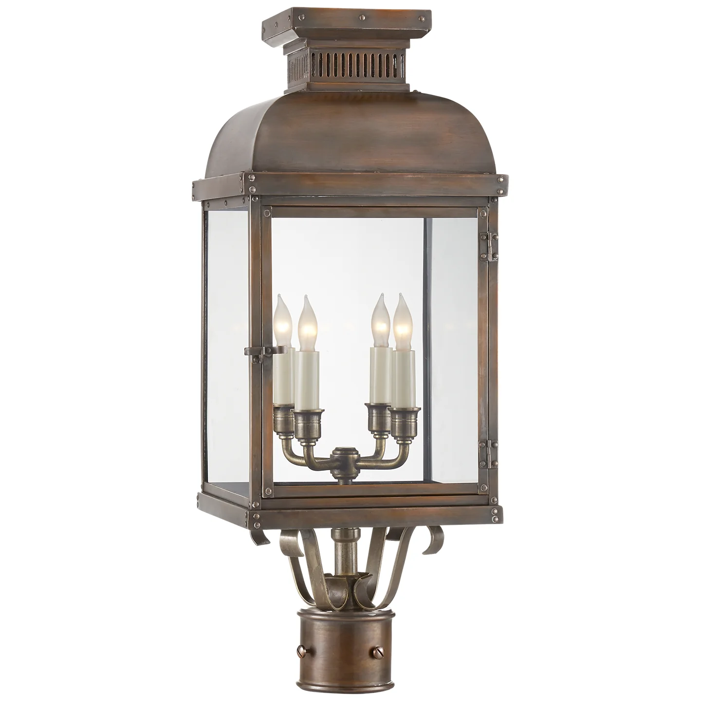 Suffork Four Light Post Lantern - Image 1