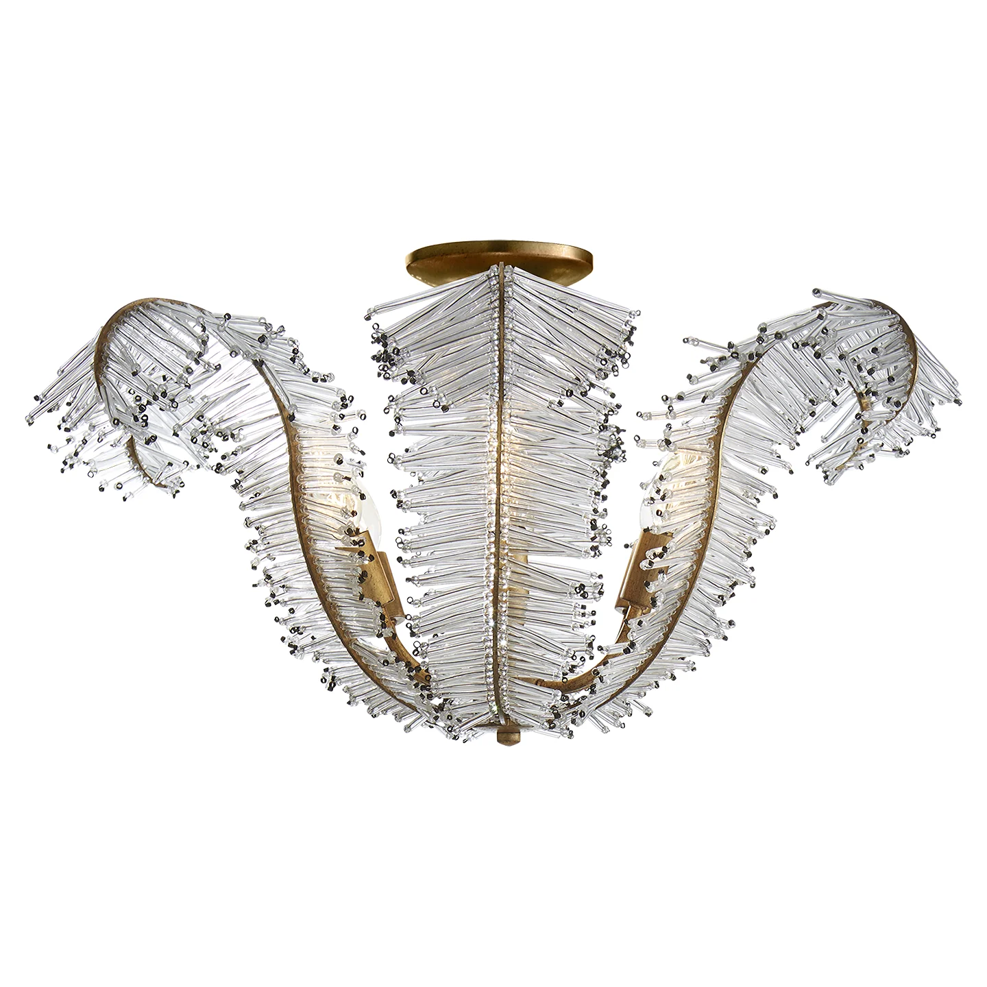 Calais Six Light Semi Flush Mount - Image 2