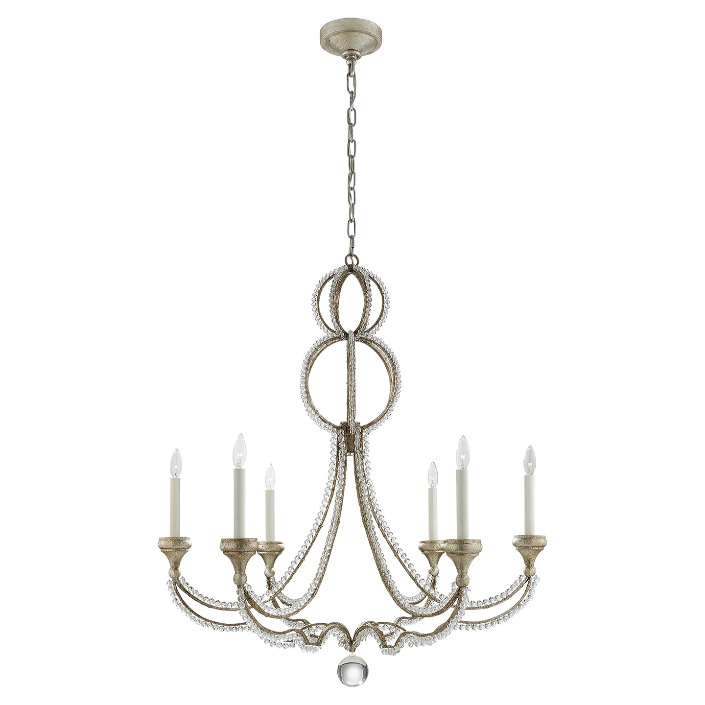 Milan Six Light Chandelier - Image 2