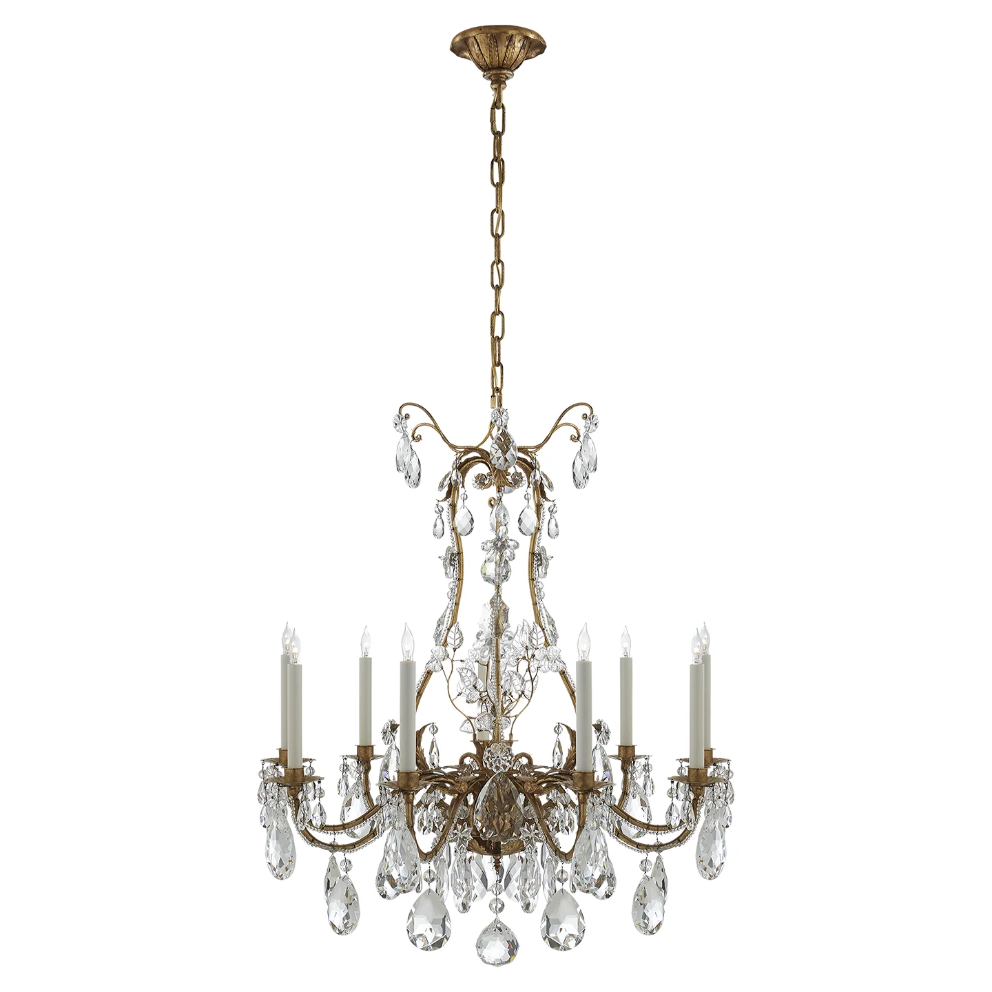 Yves Nine Light Chandelier - Image 2