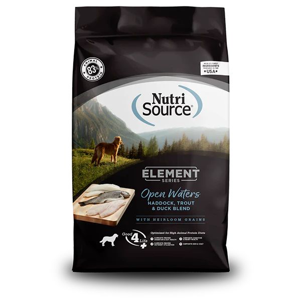 NutriSource Dog Element Series Open Waters 4lb - Image 1
