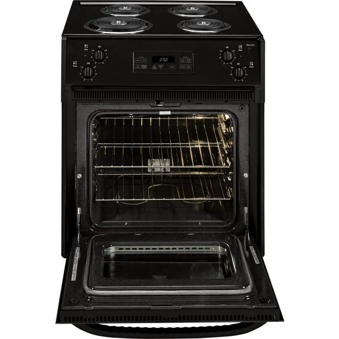 GE 27-Inch Drop-In Electric Range with Sensi-temp JM250DTBB - Image 2