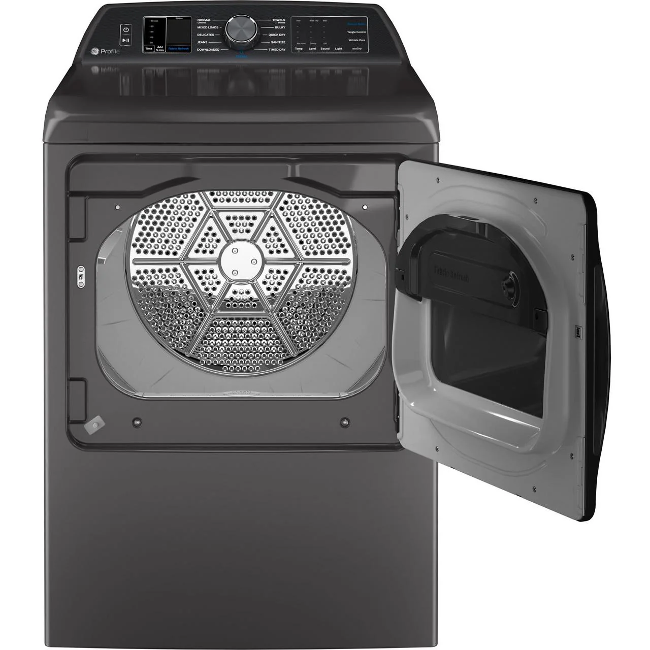 GE Profile 7.3 cu. ft. Electric Dryer with Fabric Refresh PTD90EBPTDG - Image 2
