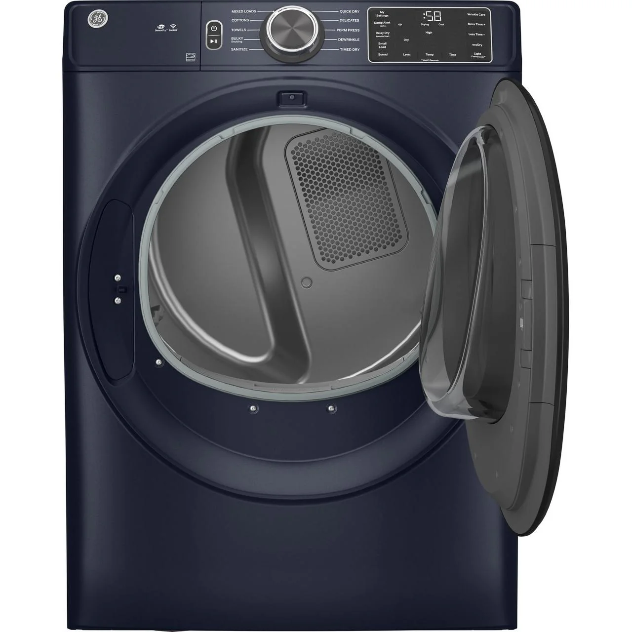 GE 7.8 cu.ft. Electric Dryer with Wi-Fi Connectivity GFD55ESPRRS - Image 2