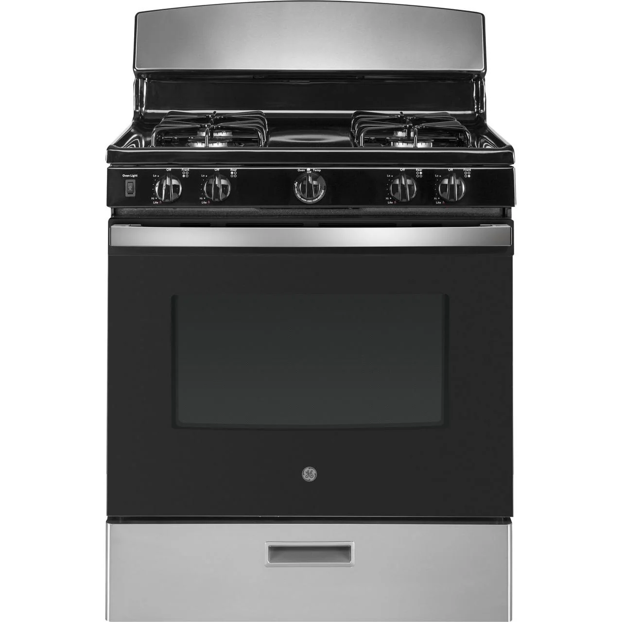 GE 30-inch Freestanding Electric Range with Precise Simmer Burner JGBS30RETSS - Image 1