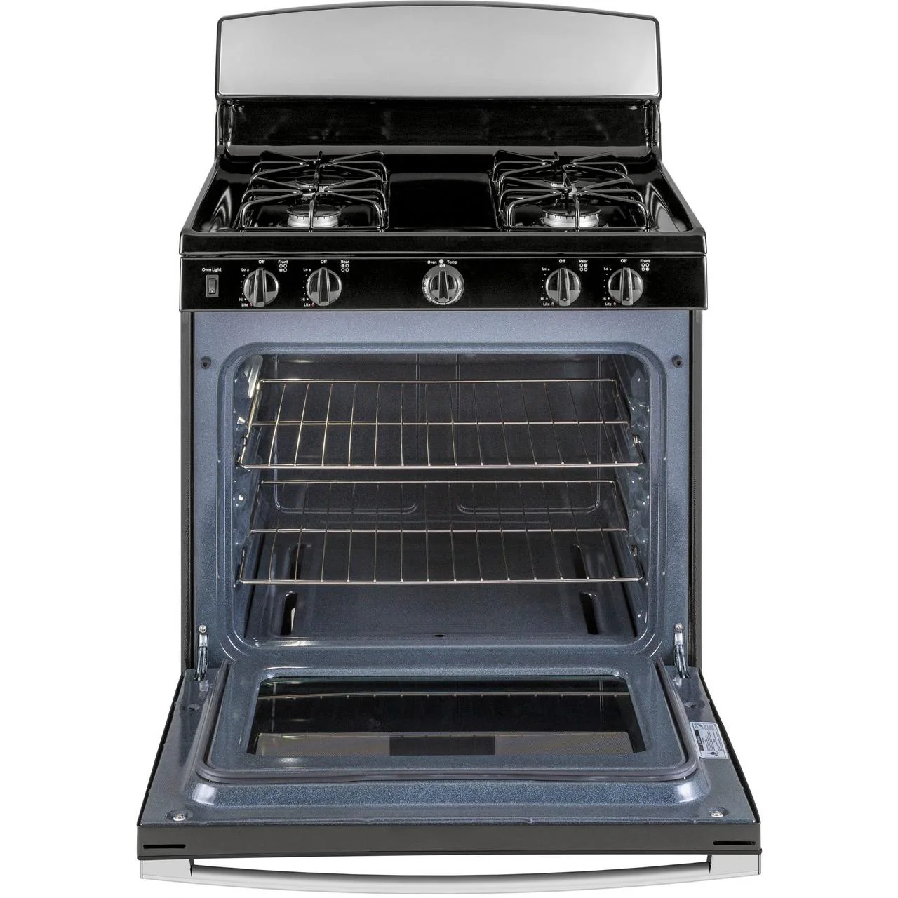 GE 30-inch Freestanding Electric Range with Precise Simmer Burner JGBS30RETSS - Image 2