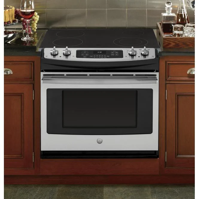 GE 30-inch Drop-in Electric Range JD630STSS - Image 2