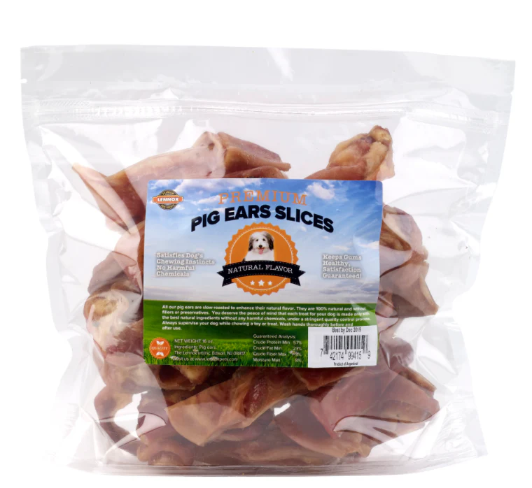 Pig Ears Slices (16oz) - Image 1