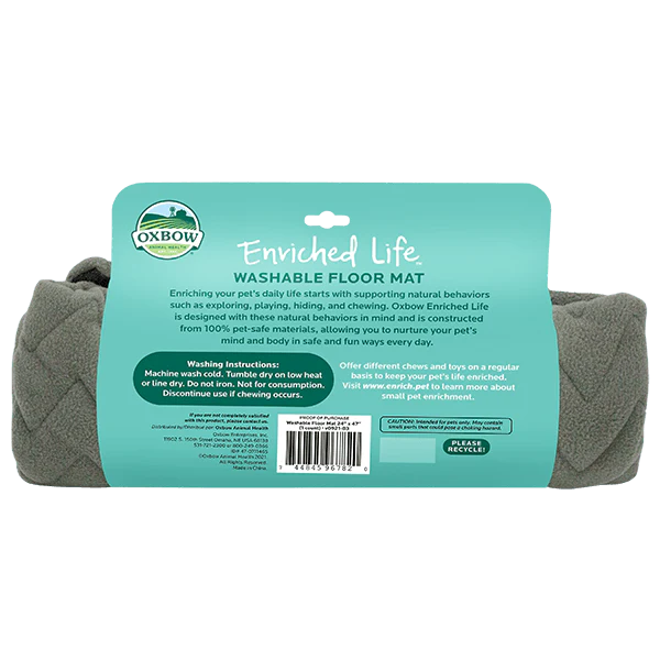 Oxbow Enriched Life Washable Floor Mat 27x14in - Image 1
