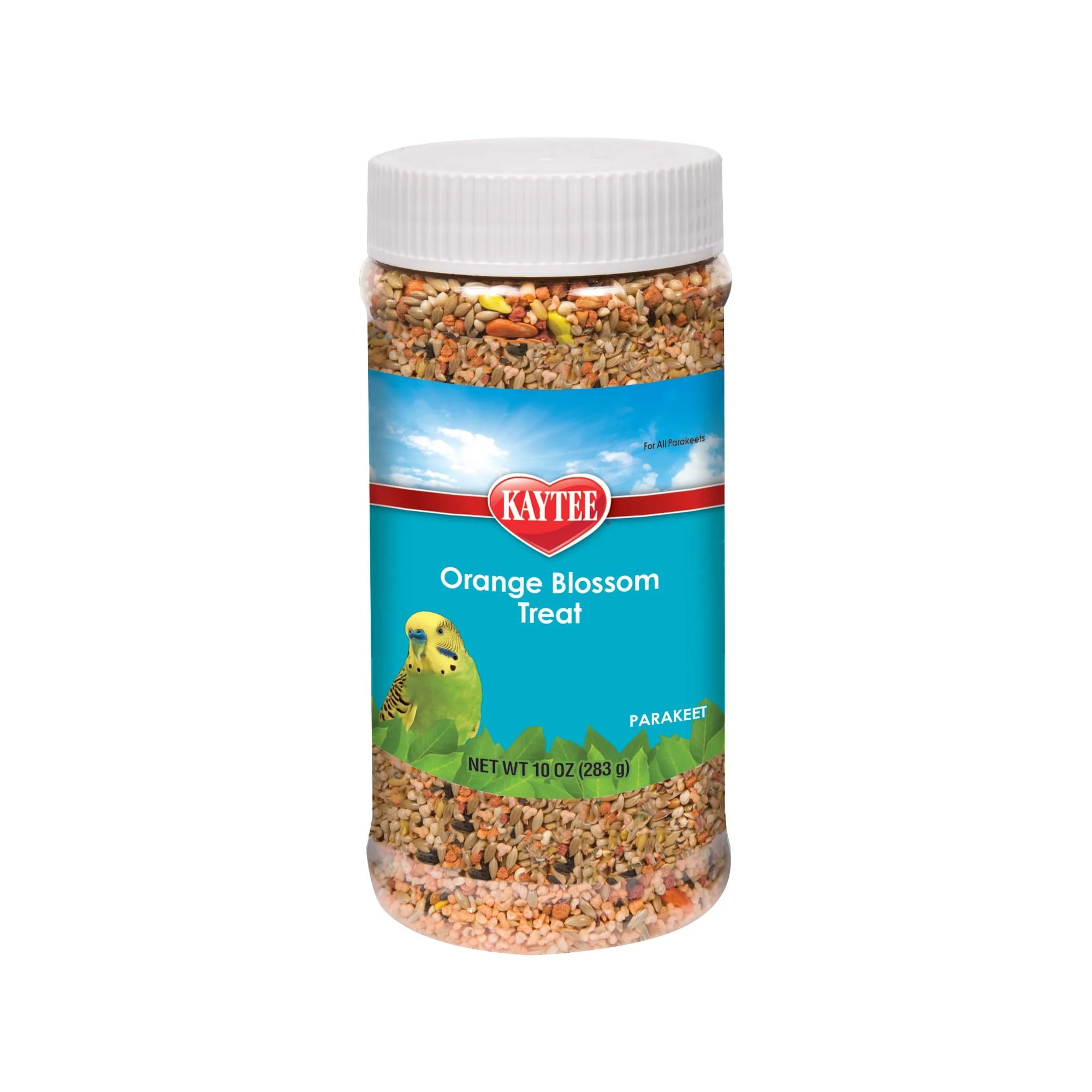 Kaytee Forti-Diet Pro Health Orange Blossom Honey Parakeet Bird Treats  10oz jar - Image 1