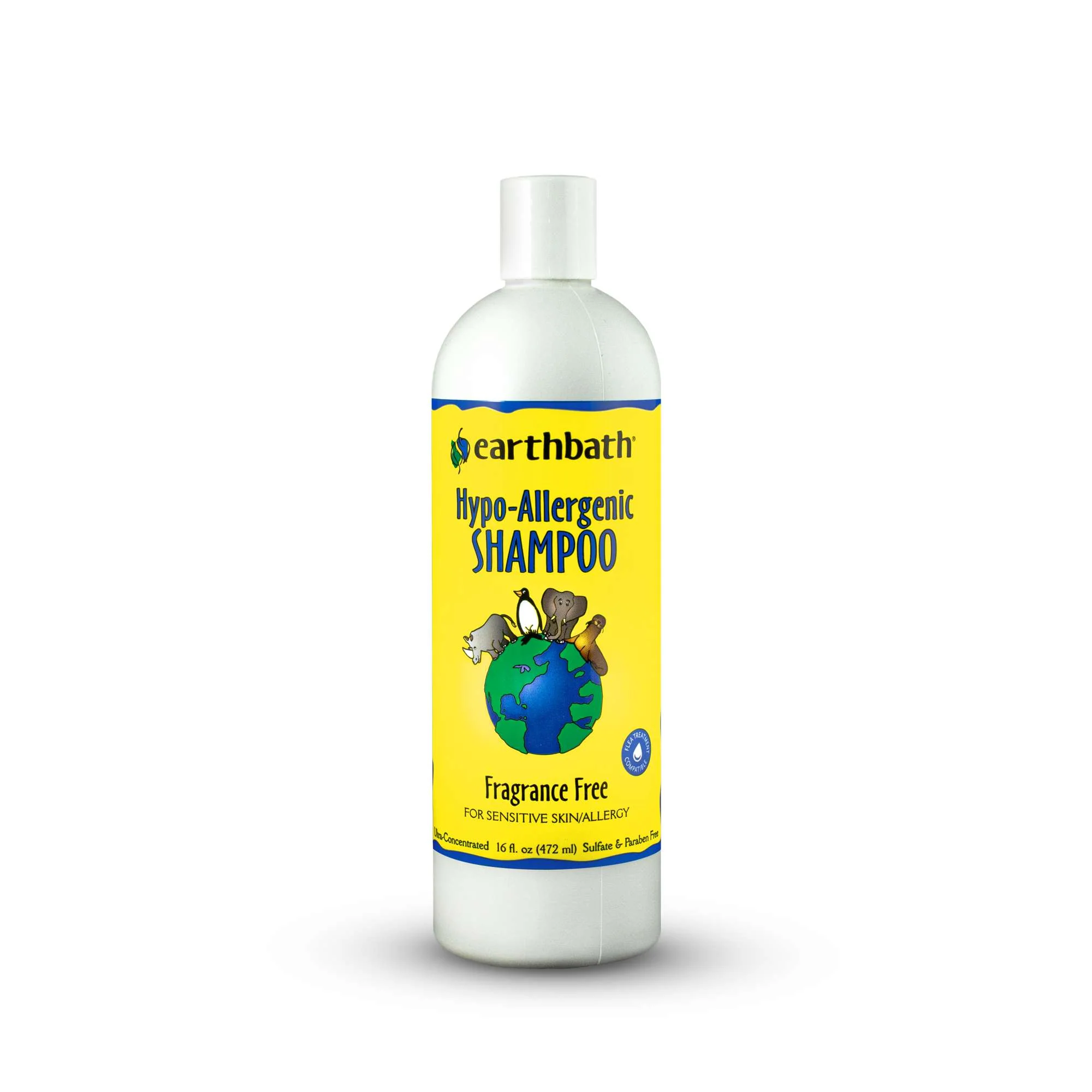 Earthbath hypo-allergenic shampoo, 16-oz bottle - Image 1