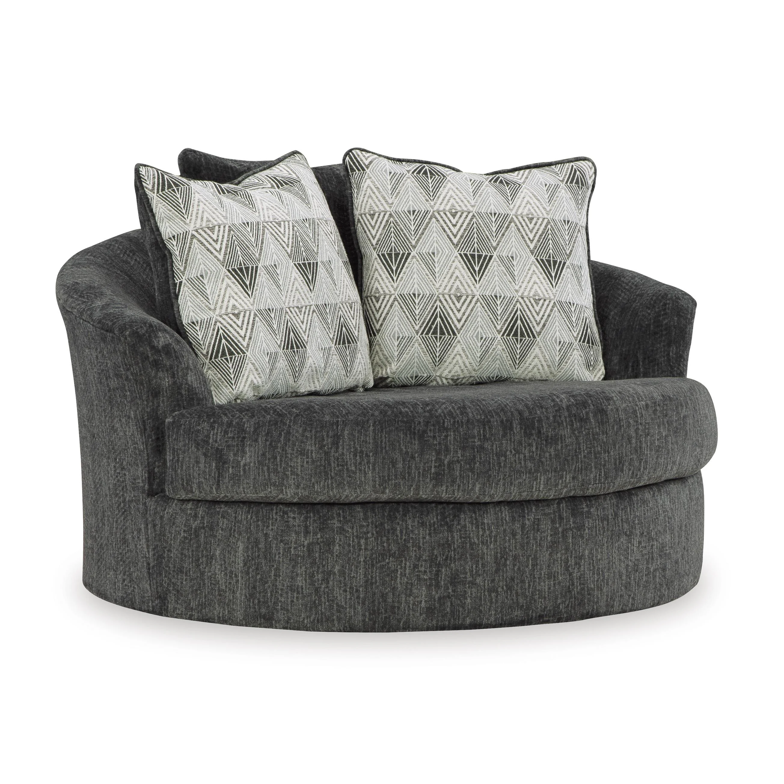 Signature Design by Ashley Biddeford 3550421 Oversized Swivel Accent Chair